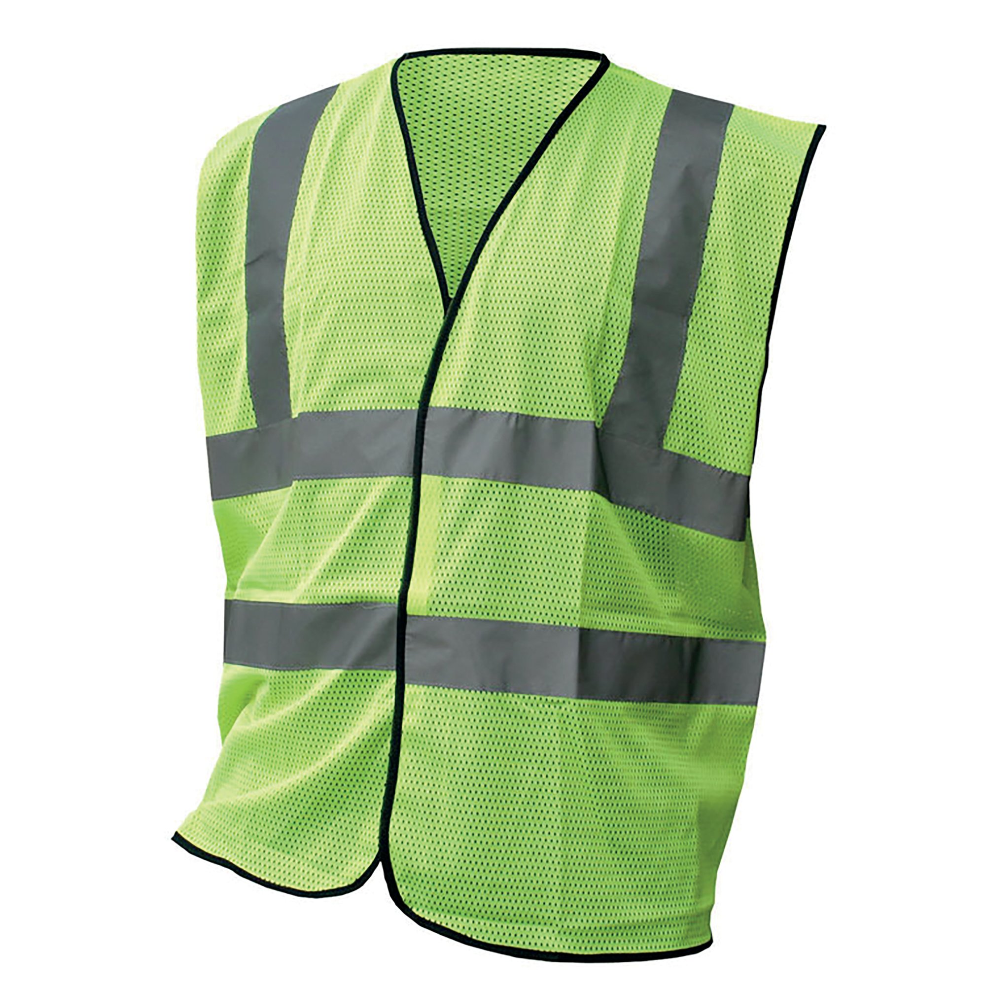 HI VISIBILITY MESH VEST SYELLOW 4XL