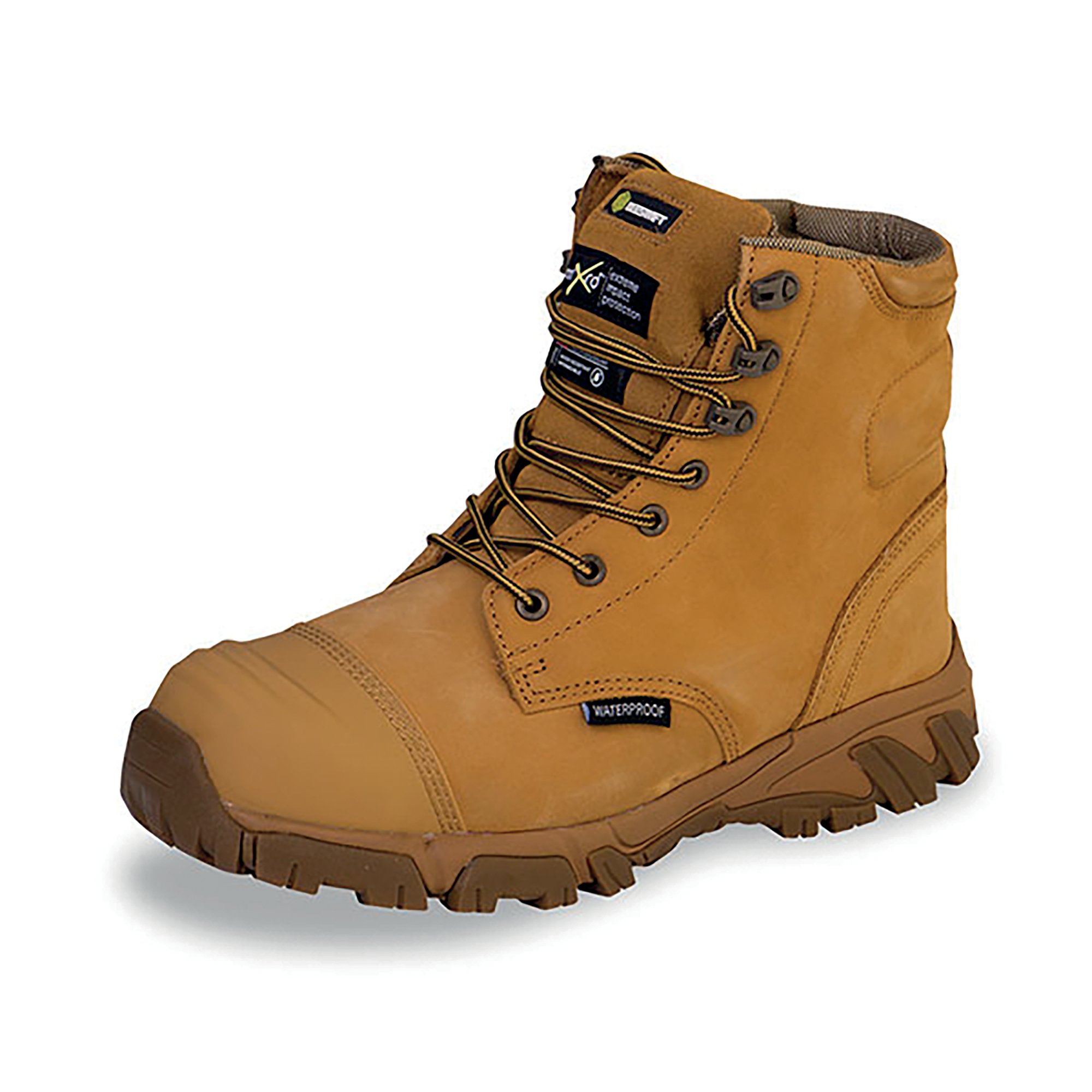CLICK WPF SAFETY BOOTS 1PR TAN 5