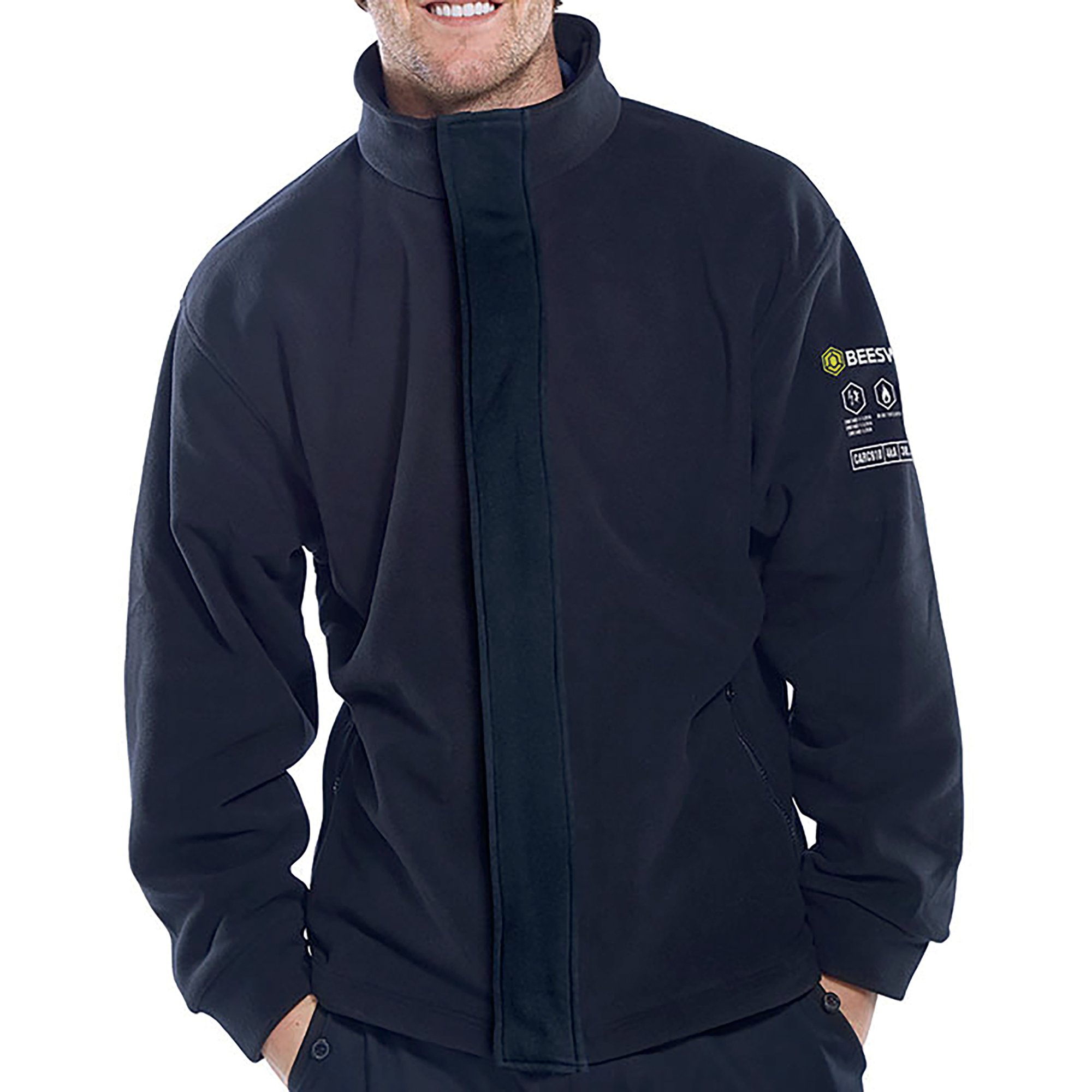 ARC COMPLIANT FLEECE JACKET NBLU 3XL