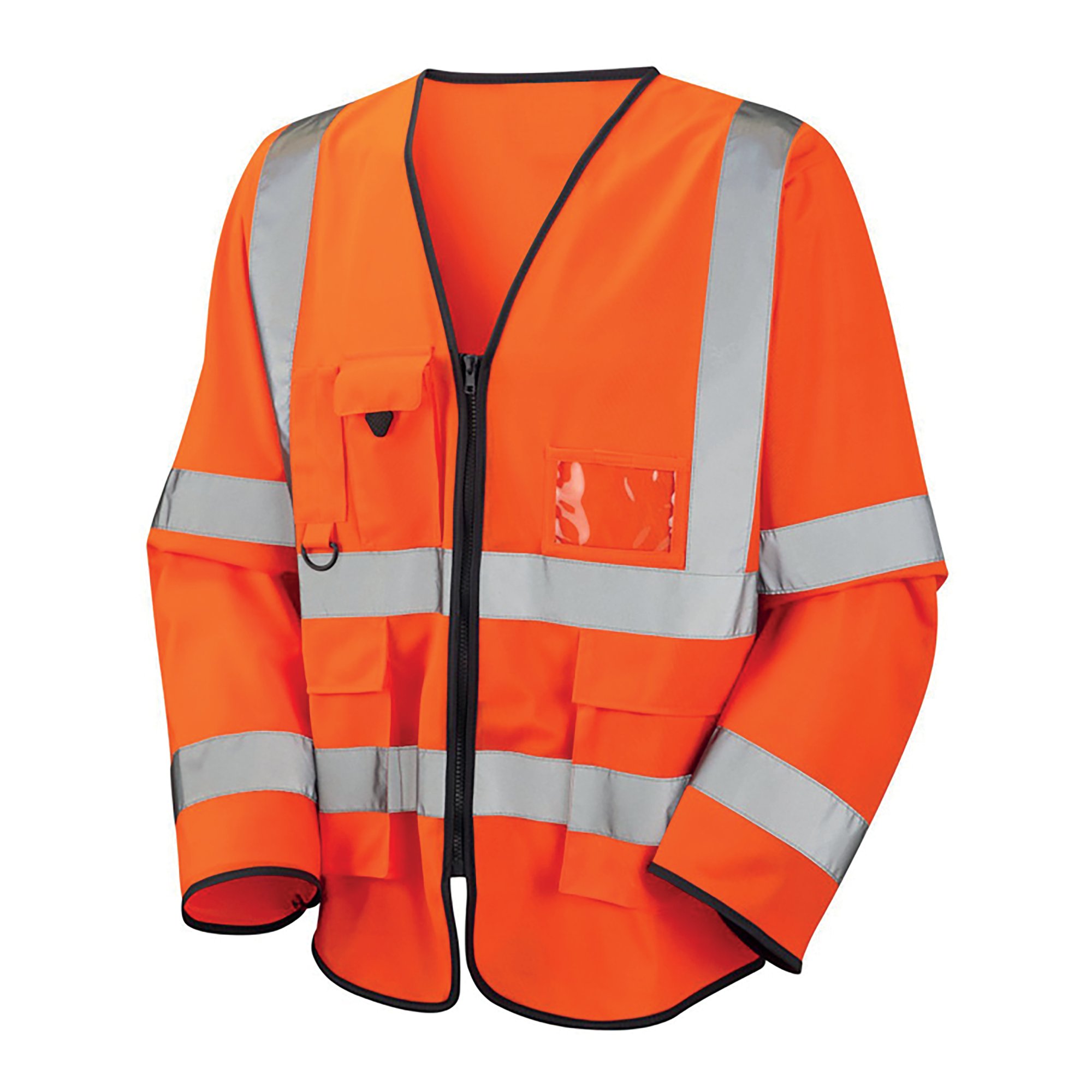 PKJ EXEC LONG SLEEVE VEST ORANGE 2XL