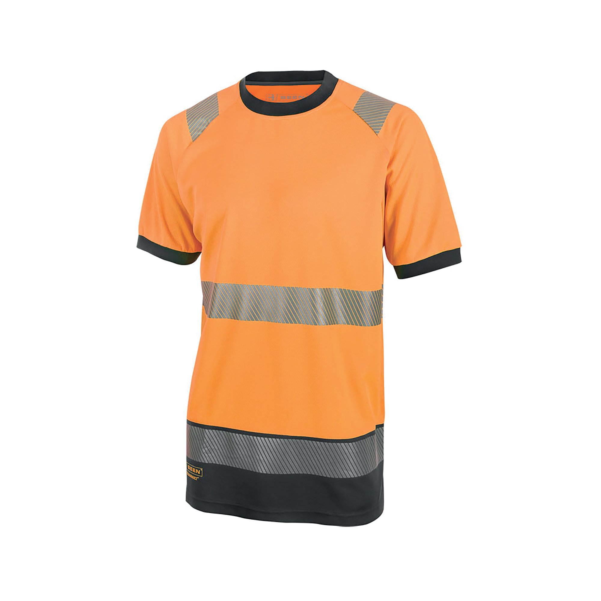HI VIS S/SLEEVE T-SHIRT ORG/BLK M