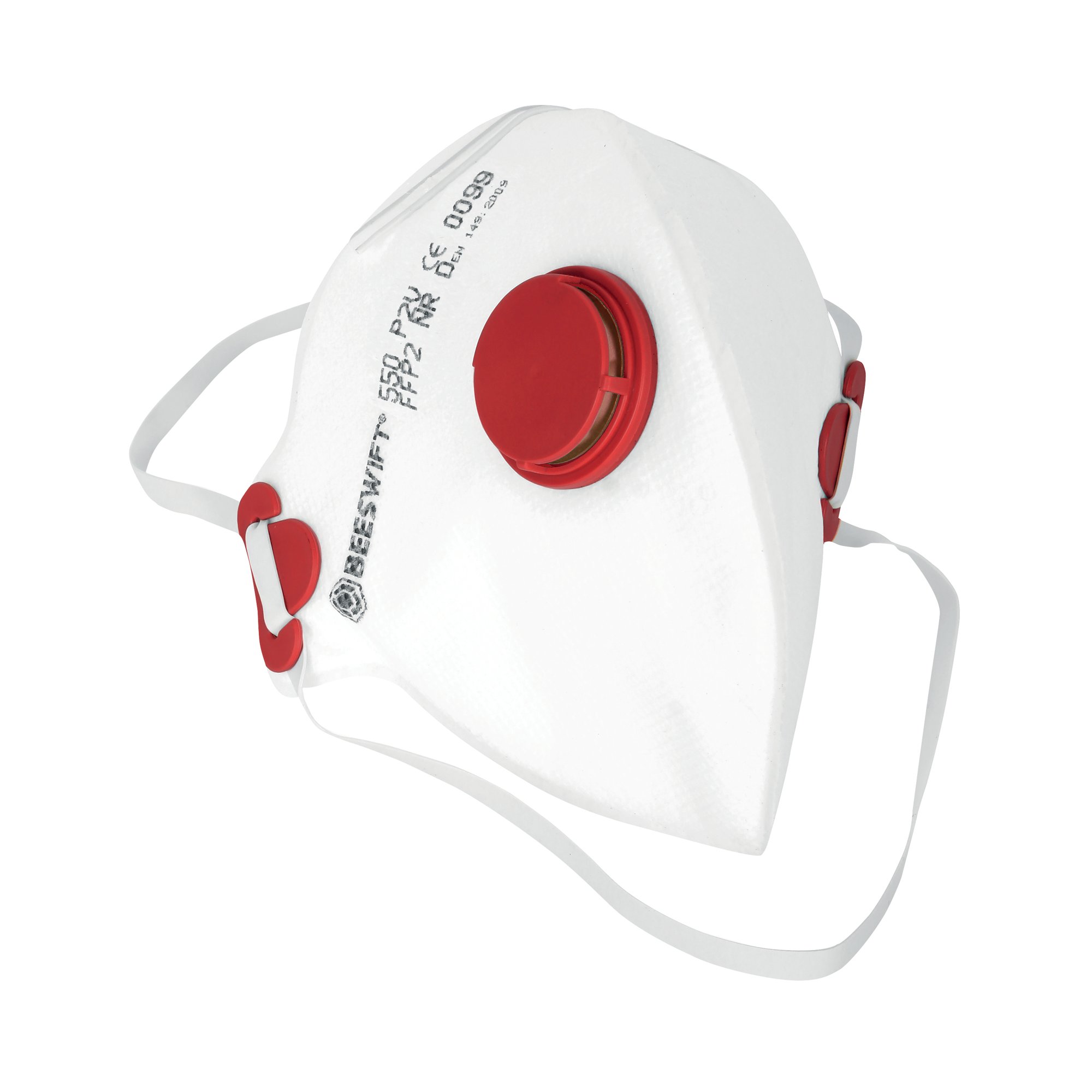 BEESWIFT FFLT P2 MASK/VALVE WHT PK20