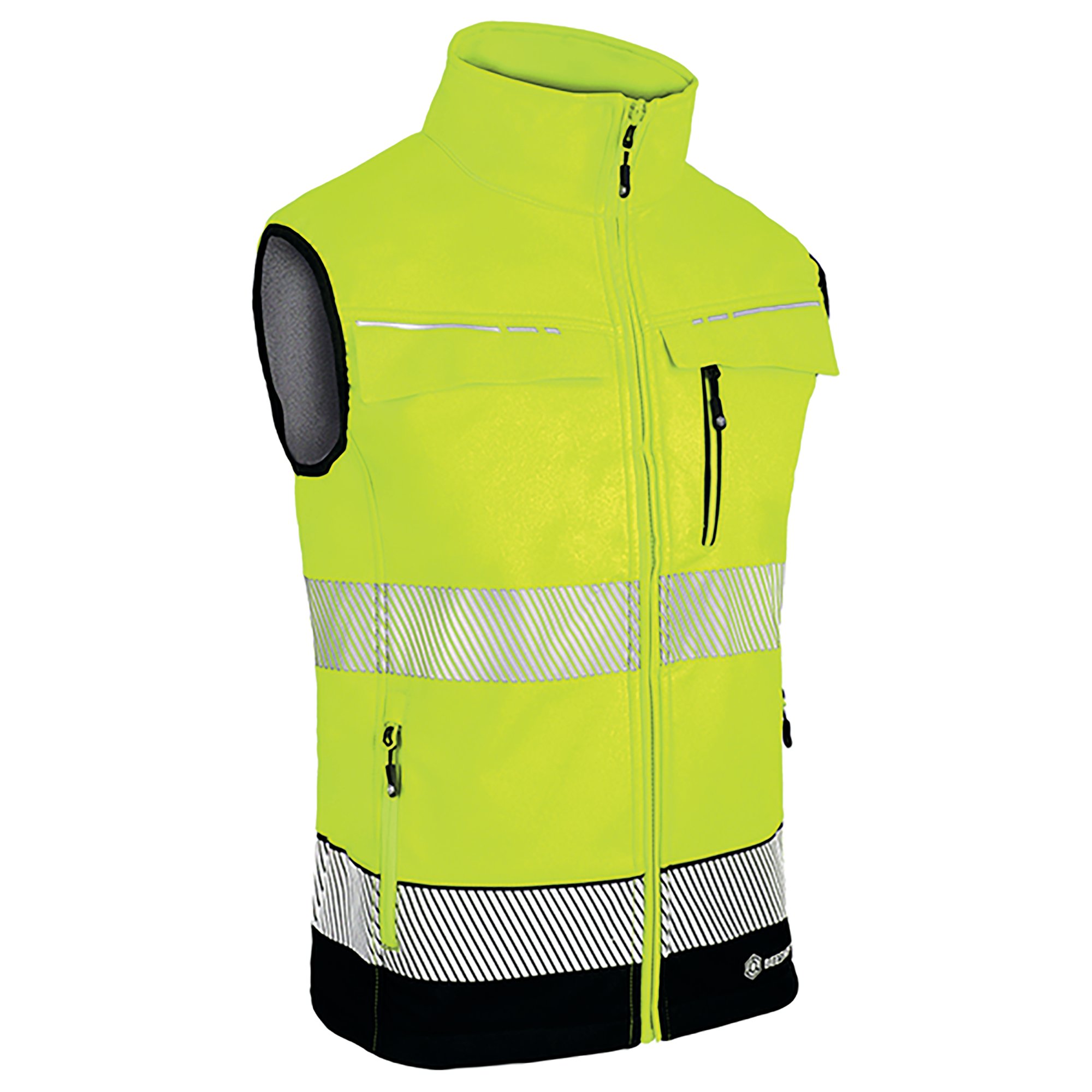 DELTIC HI VIS GILET SYLW/NBLUE S