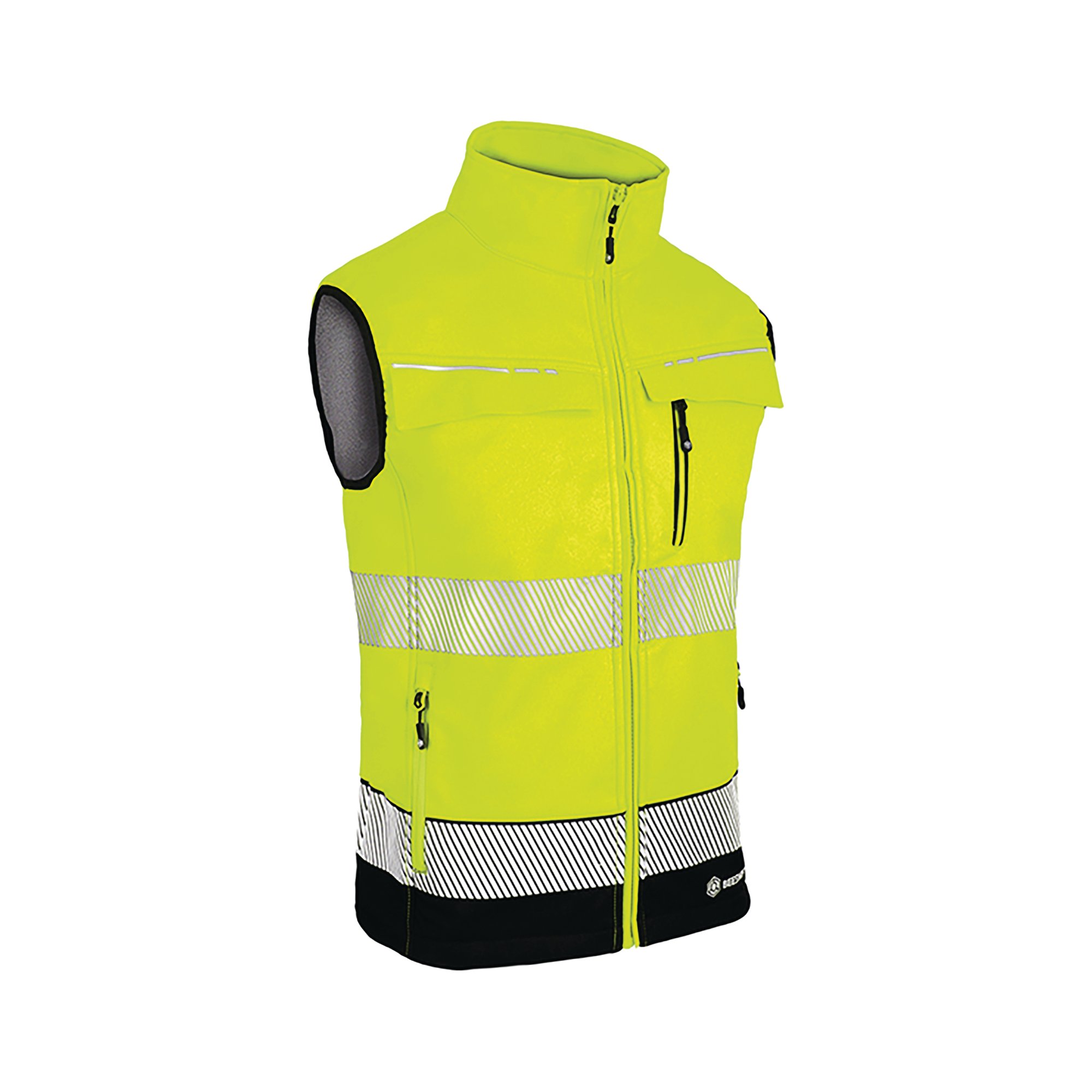 DELTIC HI VIS GILET SYLW/NBLUE M