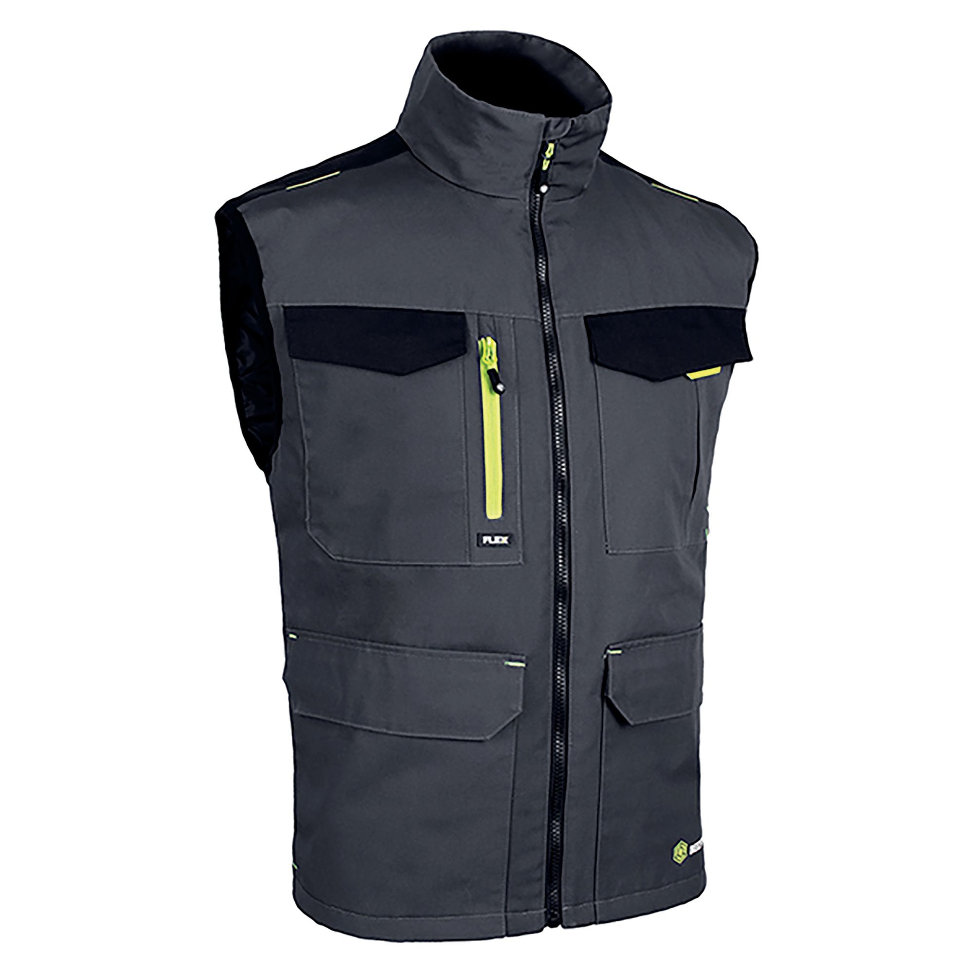 FLEXWORKWEAR GILET GREY/BLACK M