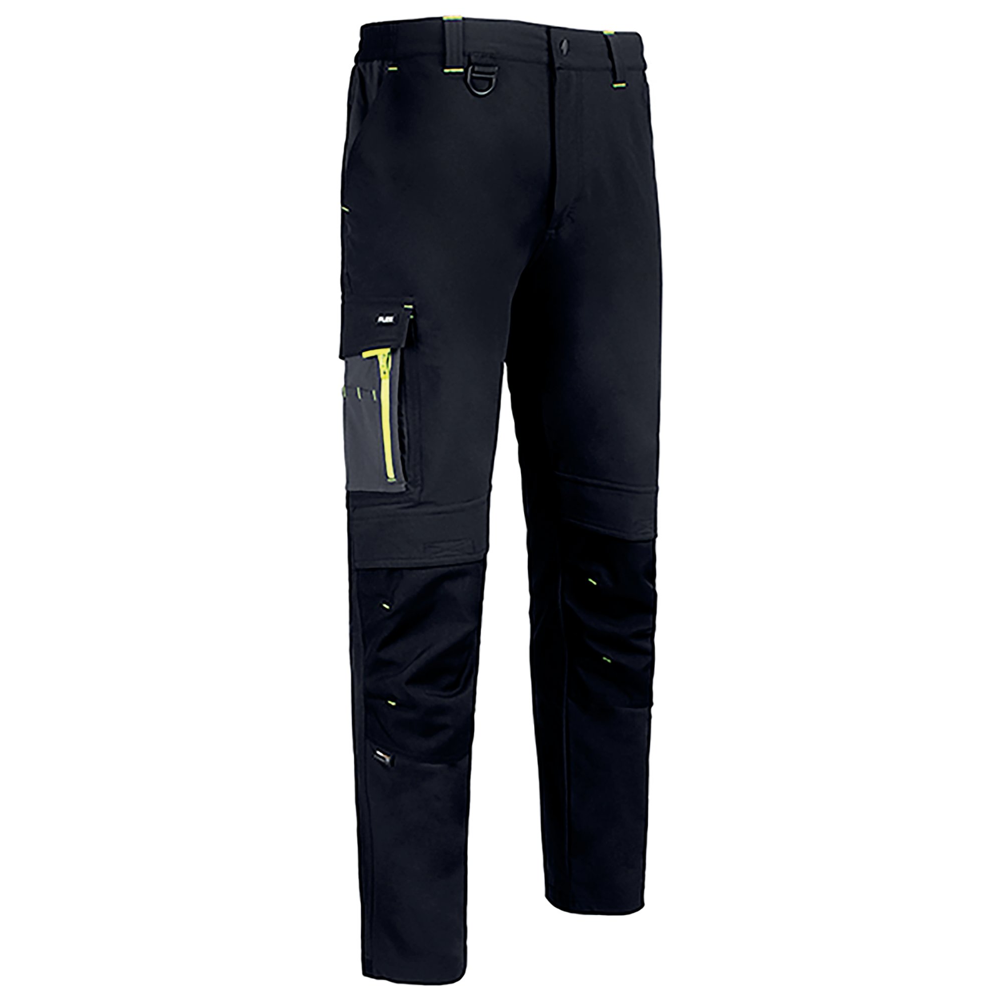 FLEXWORKWEAR TROUSERS BLK/GREY 40R
