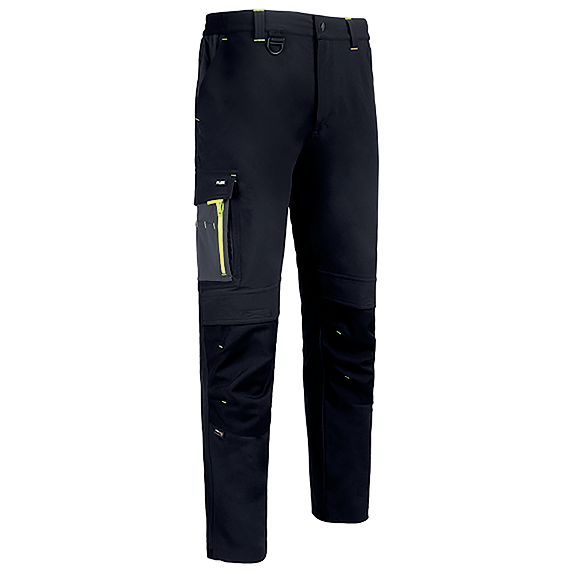 FLEXWORKWEAR TROUSERS BLK/GREY 40S