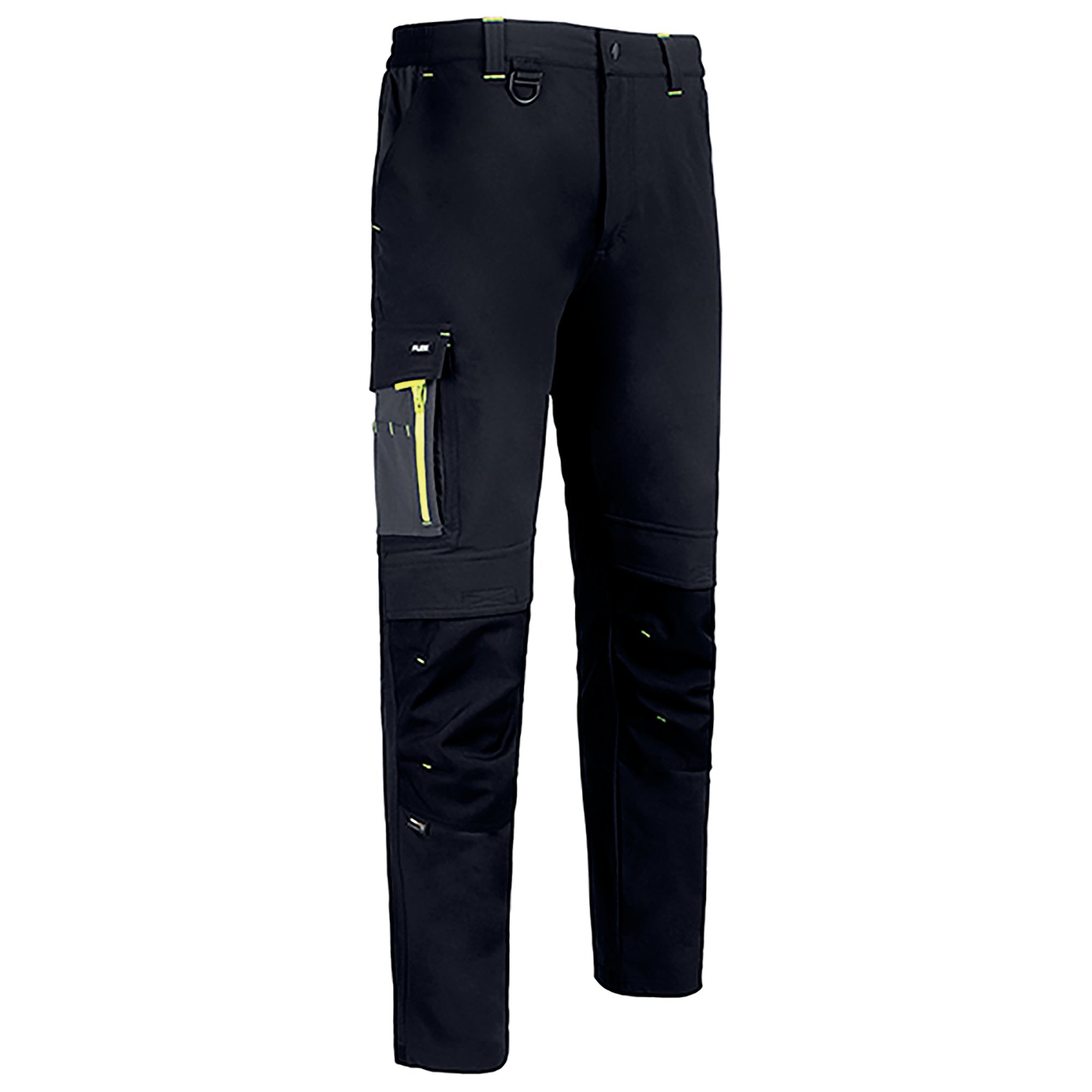 FLEXWORKWEAR TROUSERS BLK/GREY 34S