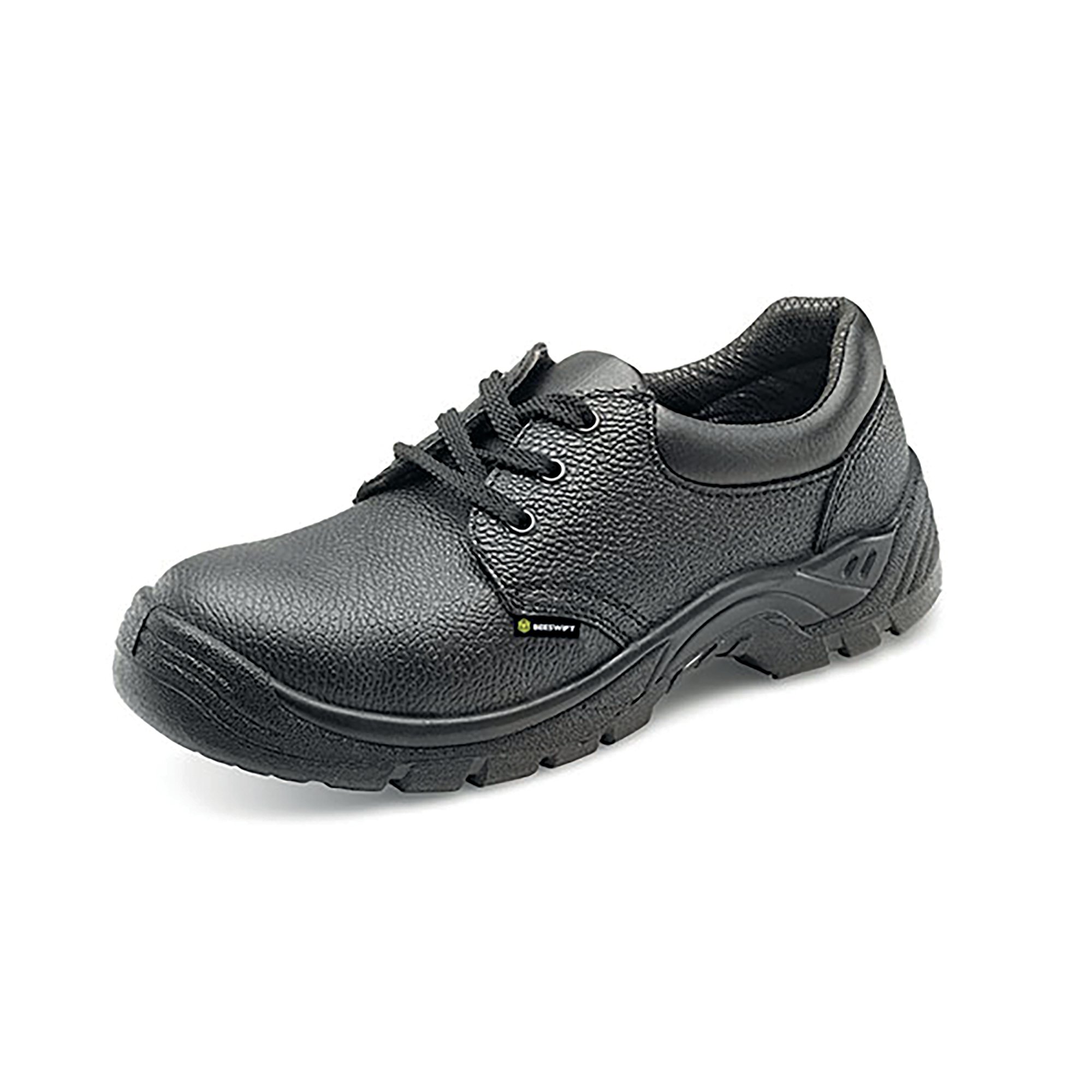 SAFETY SHOE 1PR S1 STEEL TOE BLK 8