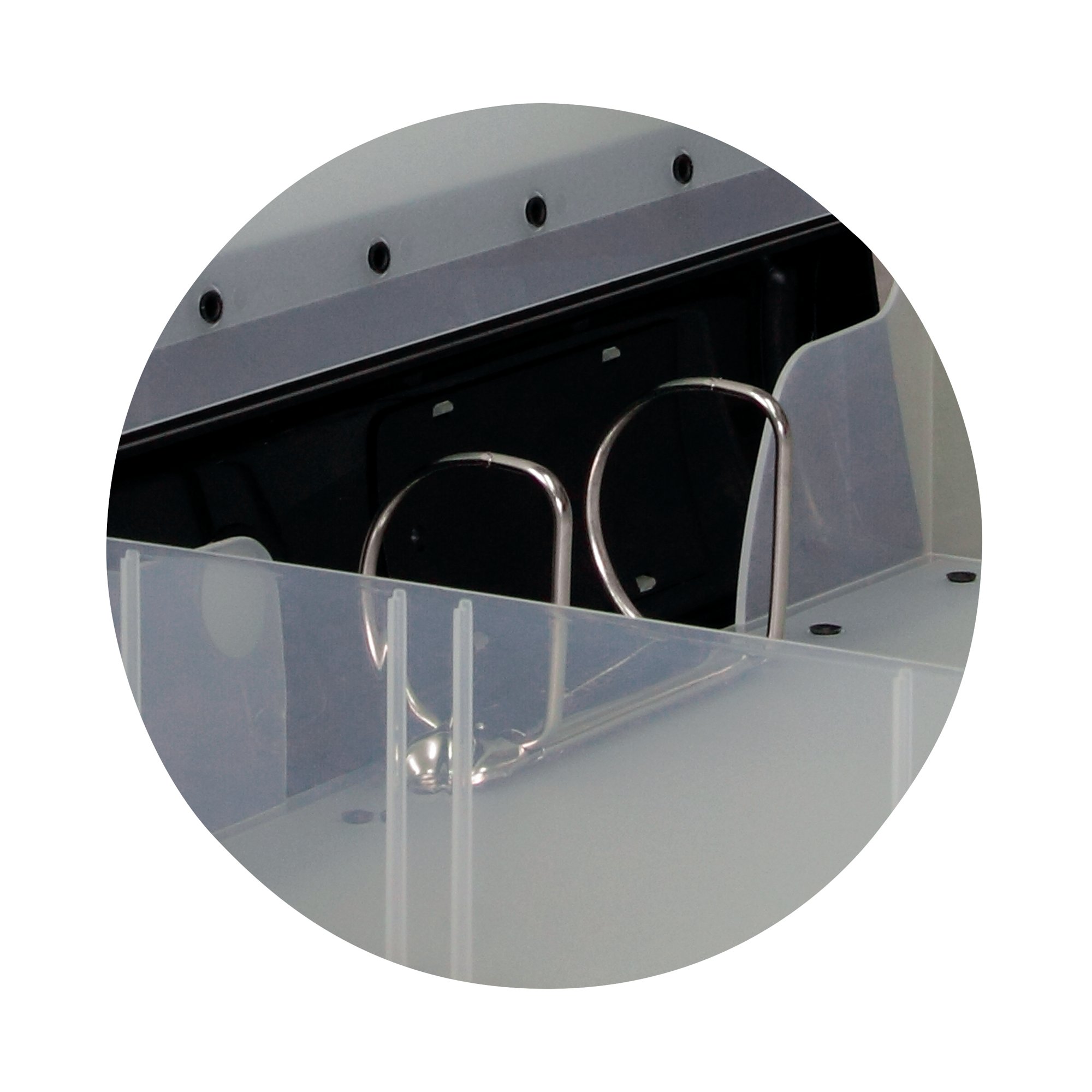 HERMES A4 HD 80MM BOX FILE 2D BLACK