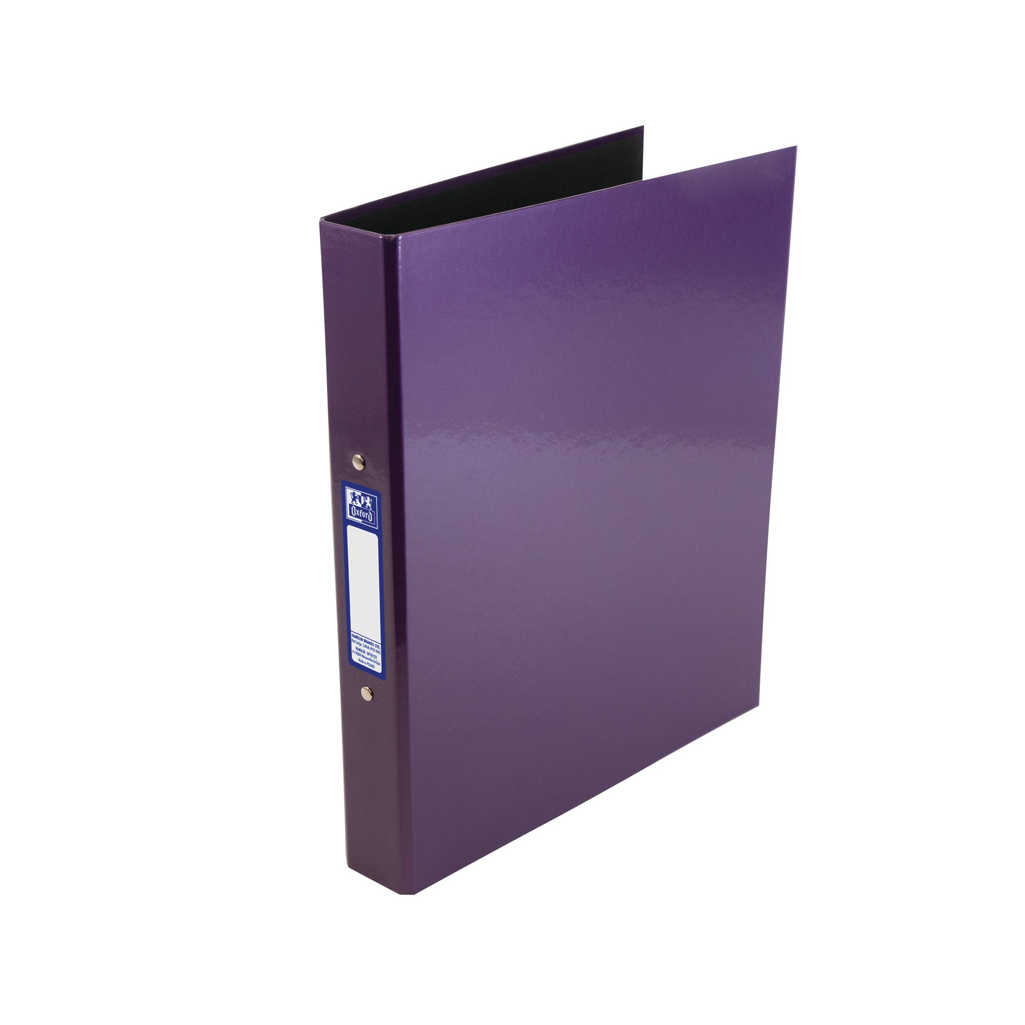 OXFORD RING BINDER LAM 25MM A4 PURP