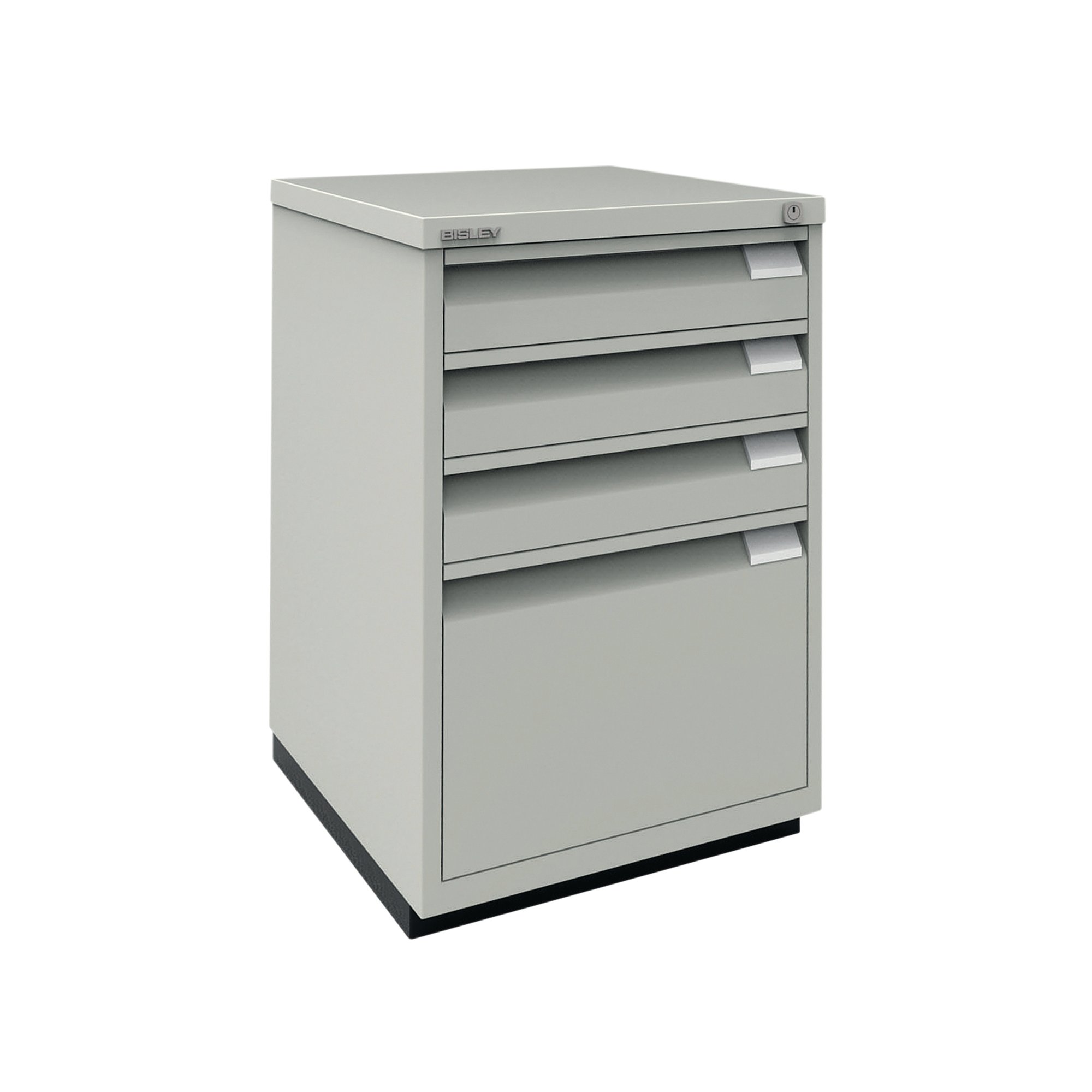 BISLEY 4 DRW FILING CAB GOOSE GREY
