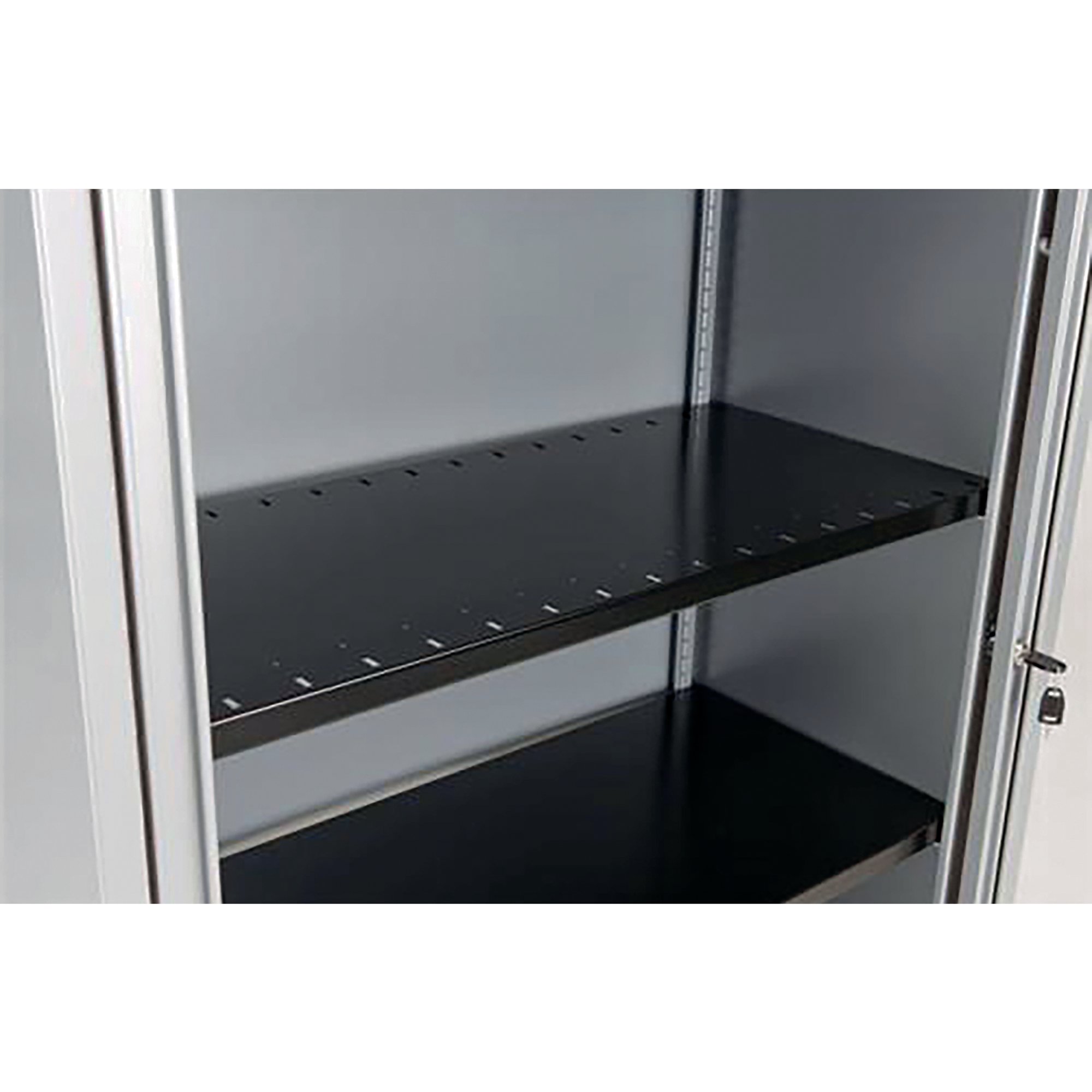BISLEY SLOTTED SHELF BLACK
