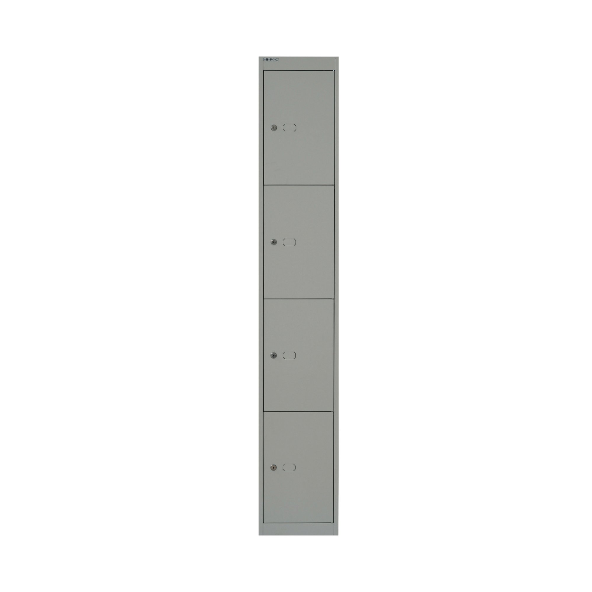 BISLEY 4 DOOR LOCKER GOOSE GREY