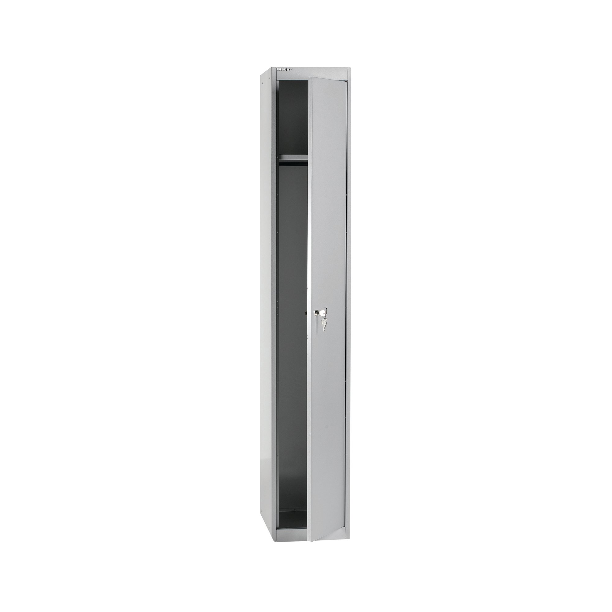 BISLEY 1 DOOR LOCKER 457 GOOSE GREY