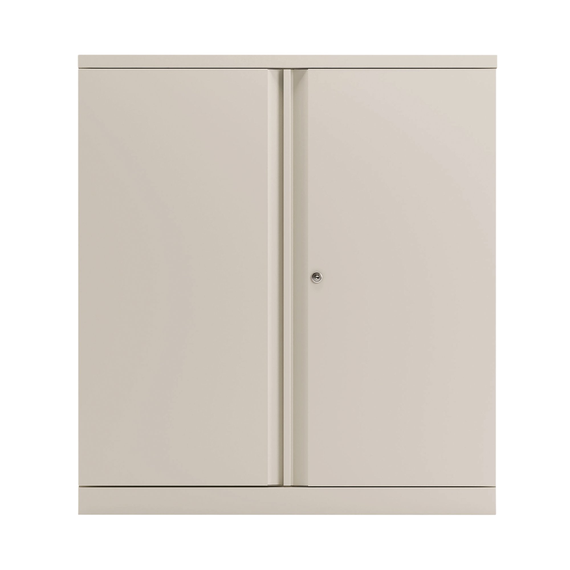 BISLEY 2 DOOR CUPBOARD CHALK WHITE