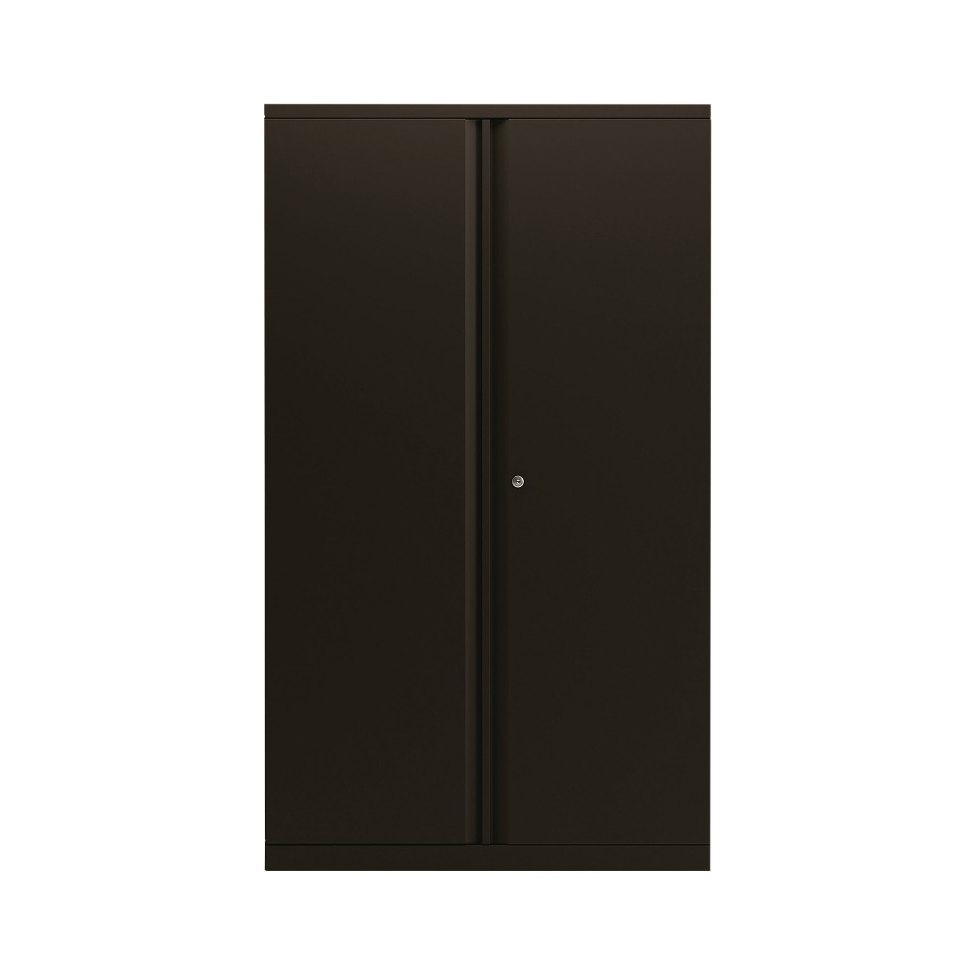 BISLEY 2 DOOR CUPBOARD BLACK