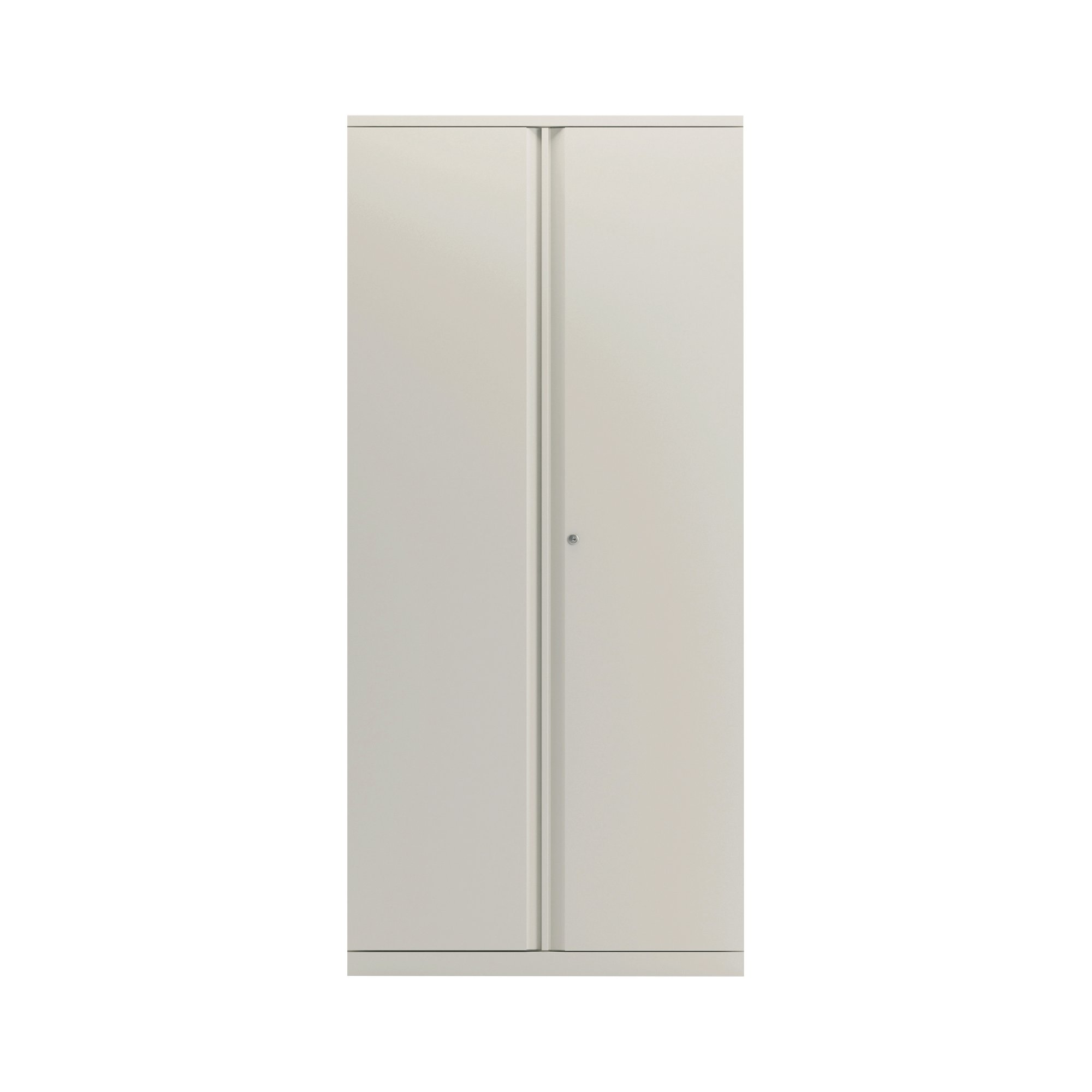 BISLEY 2 DOOR CUPBOARD CHALK WHITE
