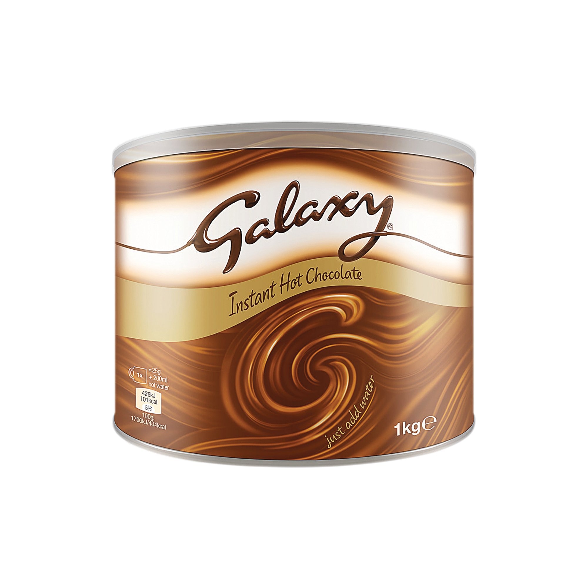 GALAXY INSTANT CHOC TIN 1KG