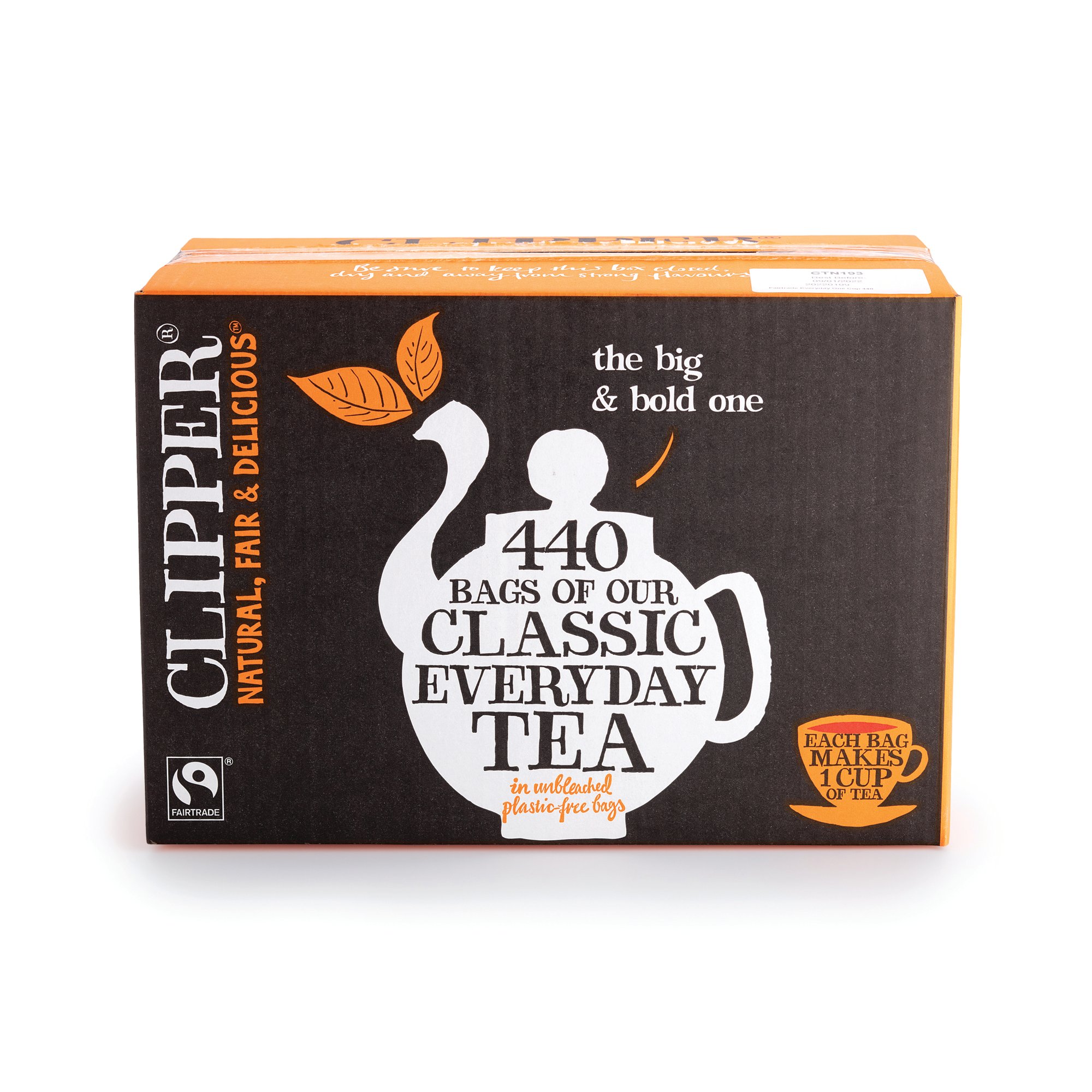 CLIPPER FAIRTRADE TEA BAGS PK440