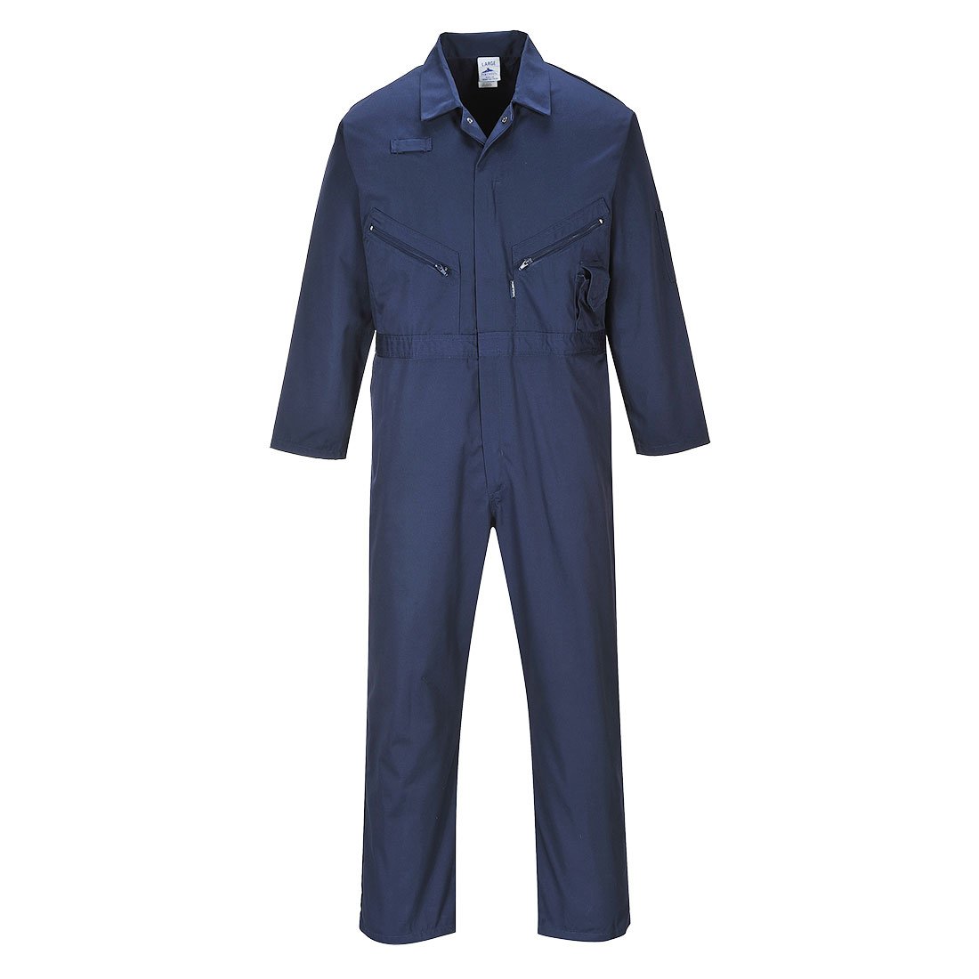 LIVERPOOL ZIP COVERALL NAVY XXL