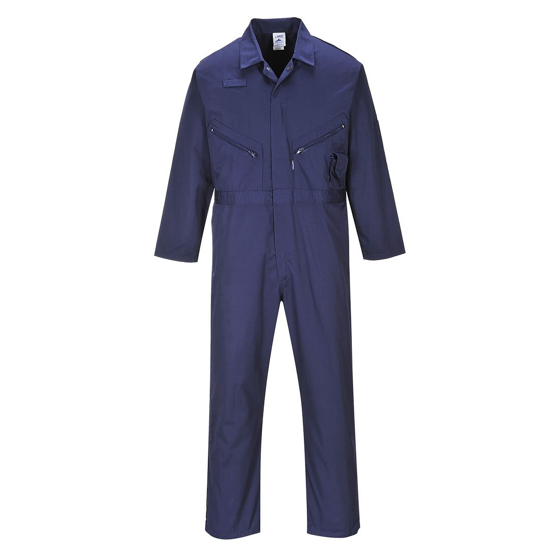 LIVERPOOL ZIP COVERALL NAVY TALL M