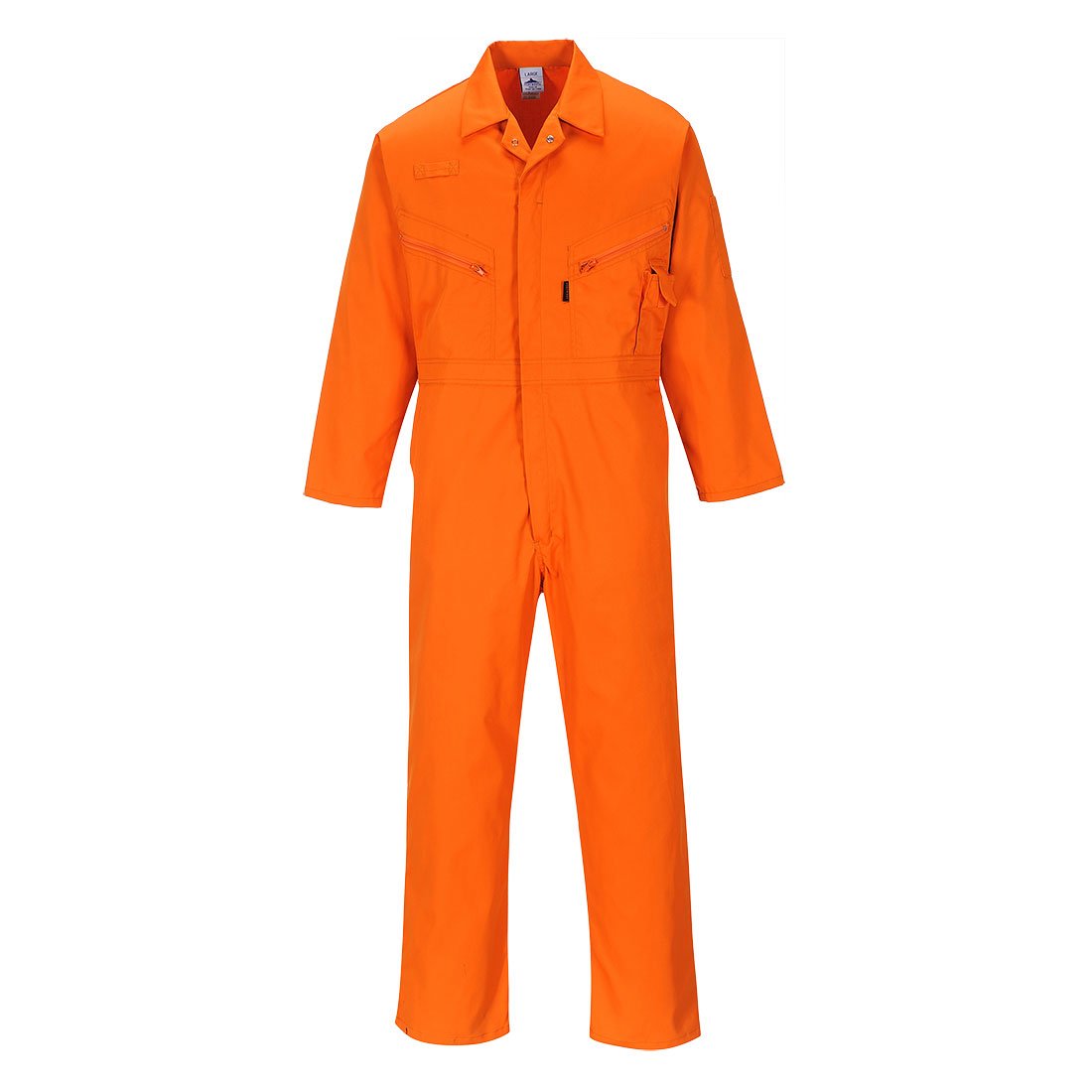 LIVERPOOL ZIP COVERALL ORANGE L