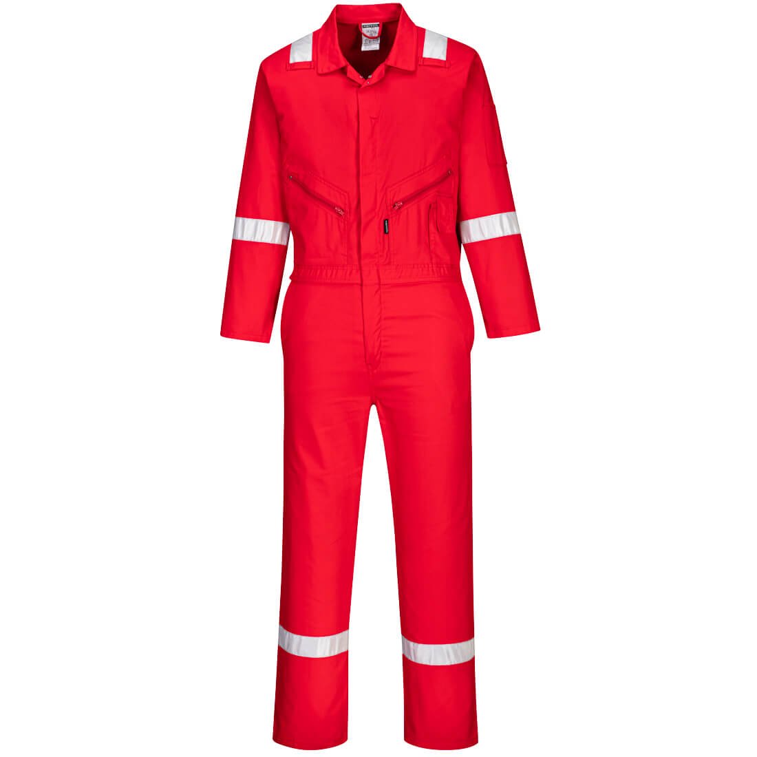 IONA COTTON COVERALL RED XL
