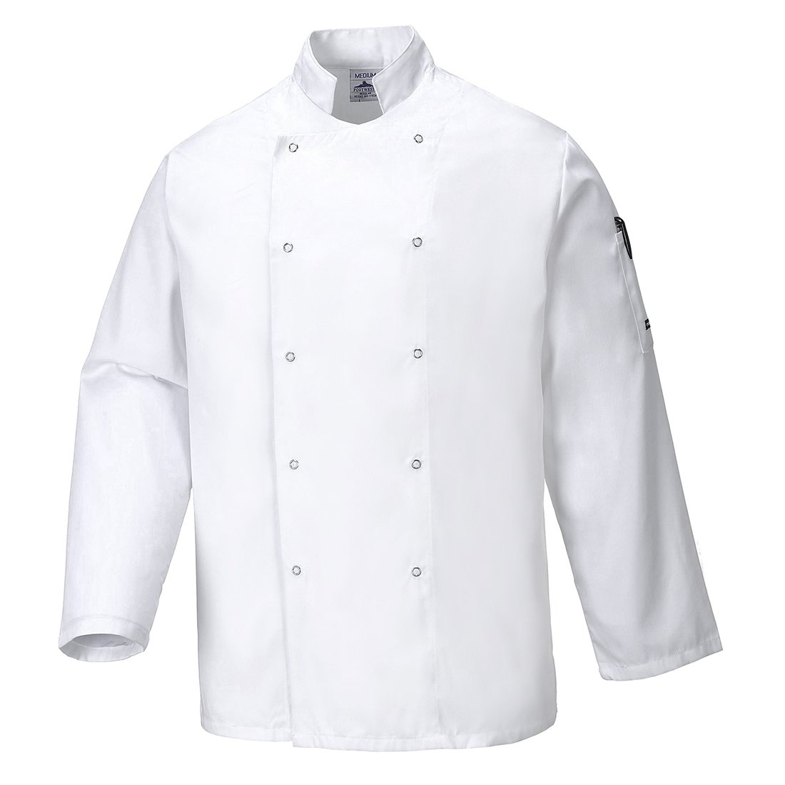 SUFFOLK CHEFS JACKET L/S WHITE S