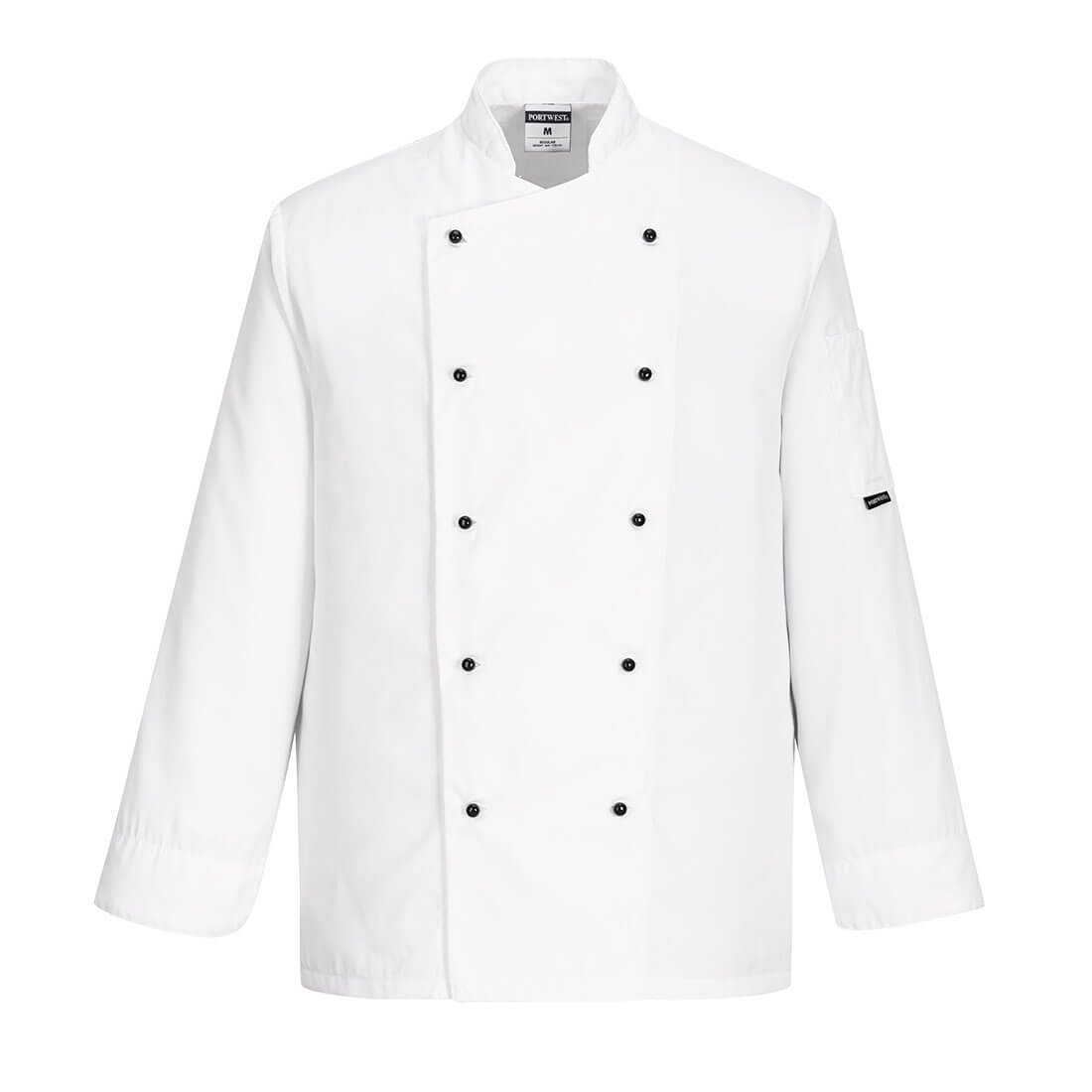 SOMERSET CHEFS JACKET L/S WHITE XXL