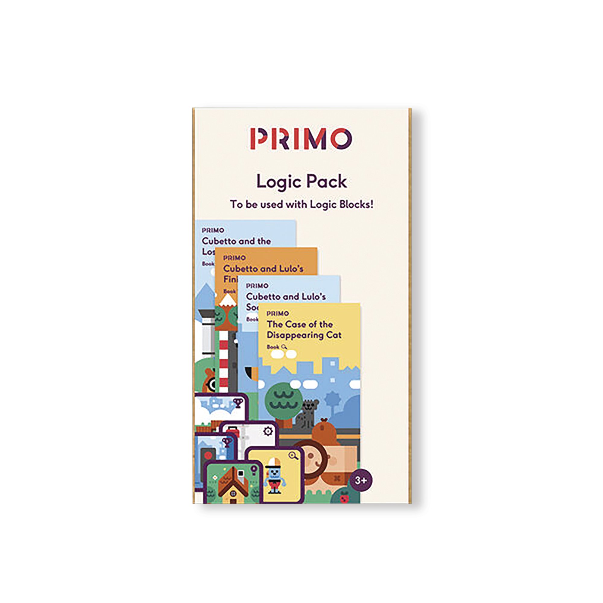 CUBETTO LOGIC PACK BOOKS + CARDS