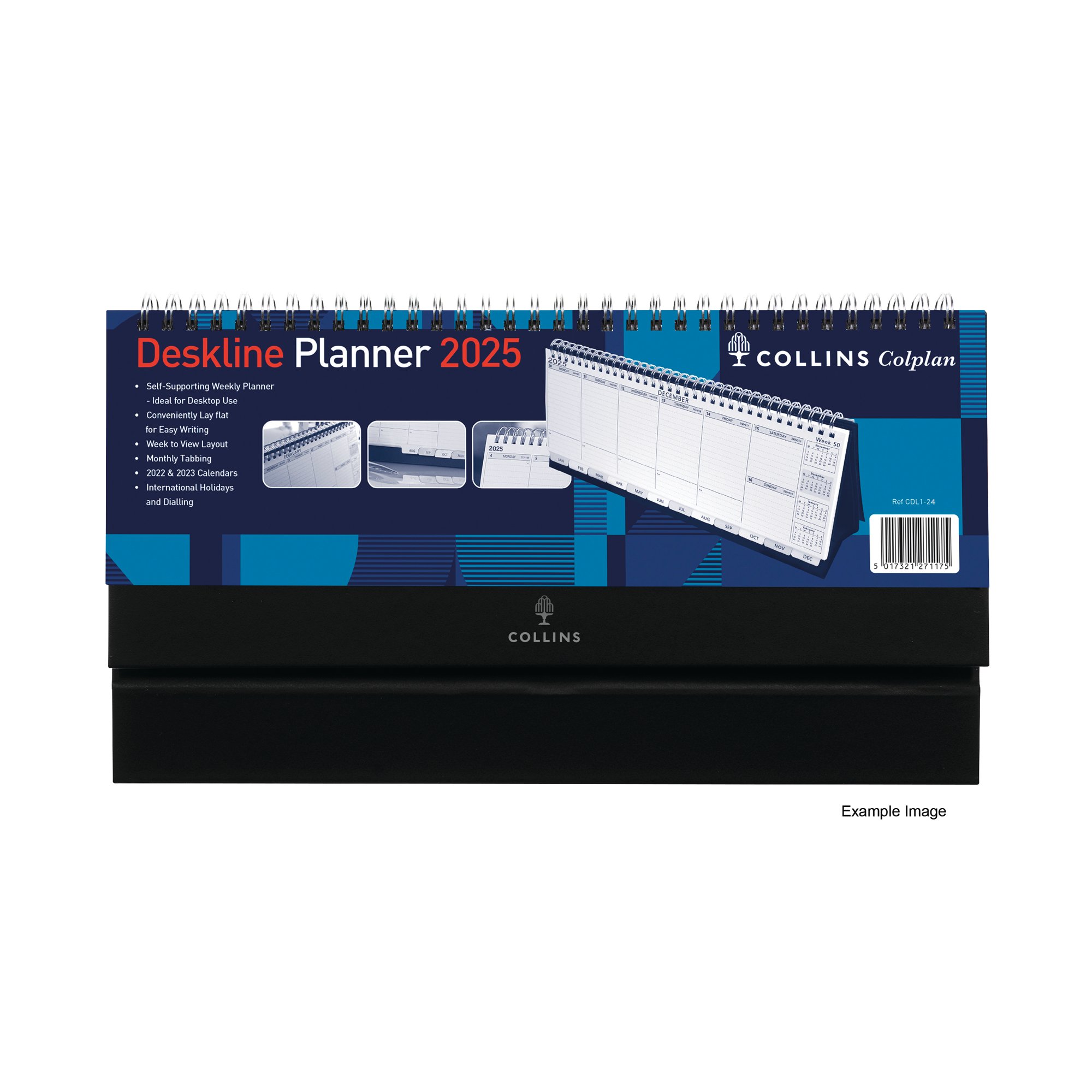 COLLINS DESKLINE PLANNER WTV 2025