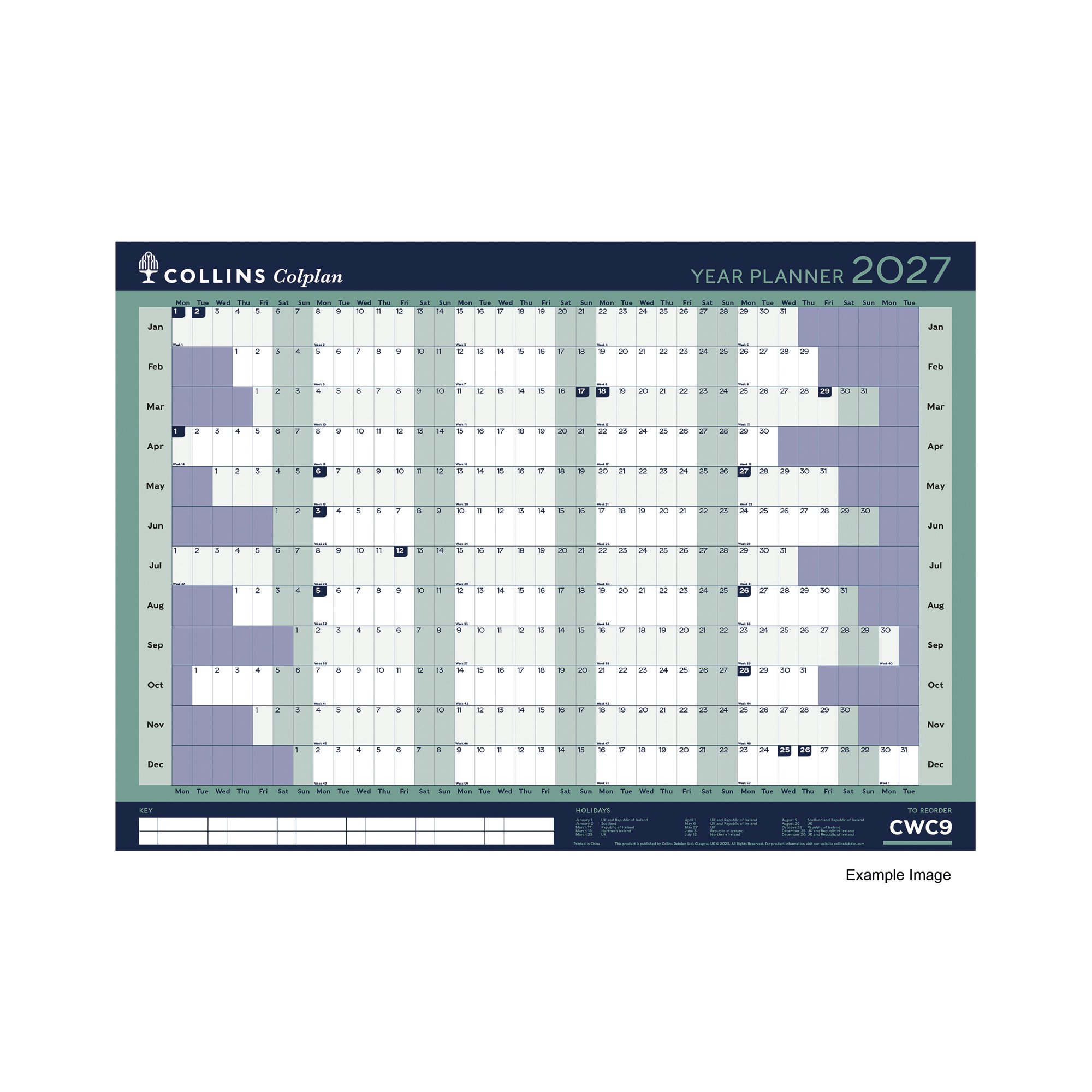 COLLINS A1 YEAR PLANNER 2027