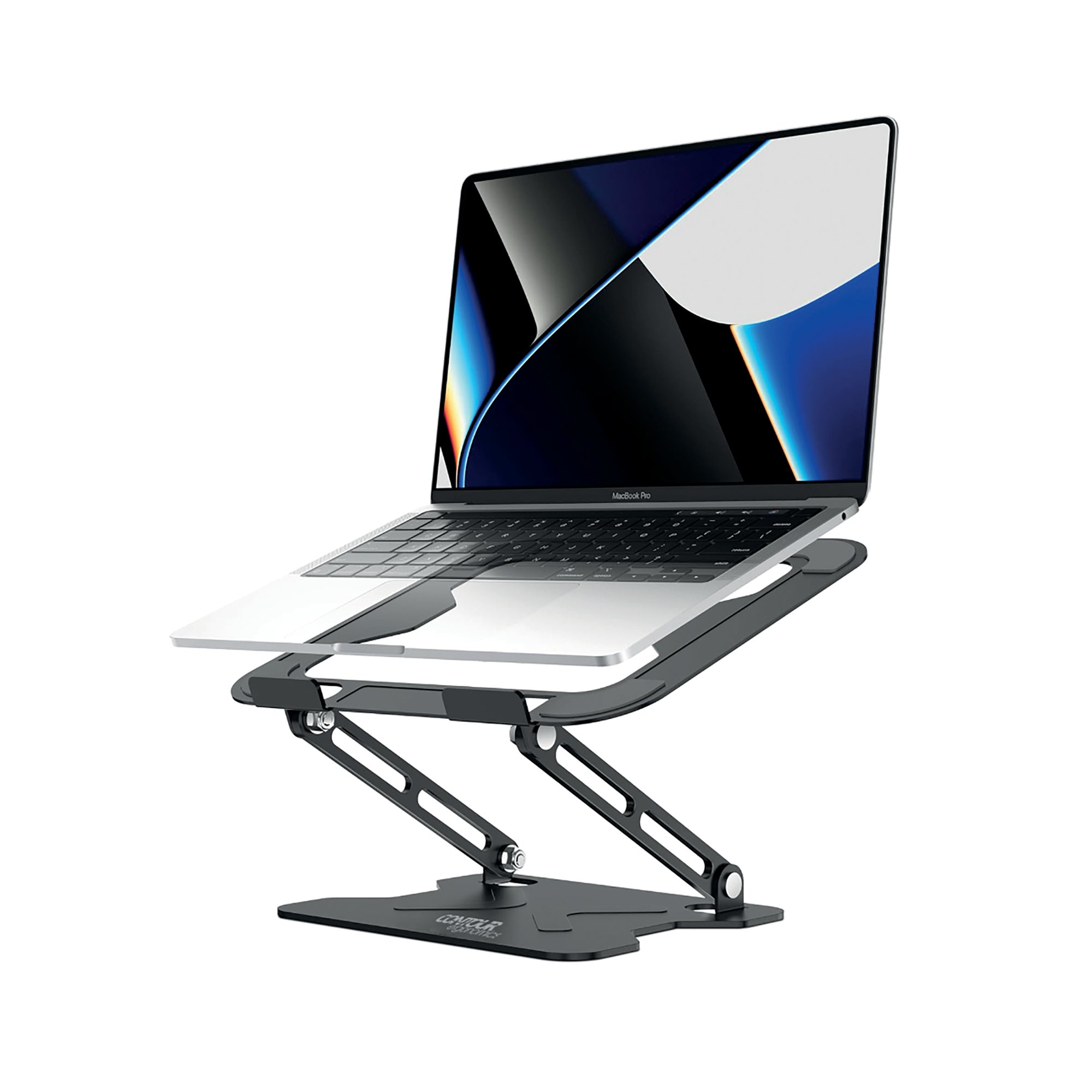 ADJUSTABLE LAPTOP STAND 17IN BLACK
