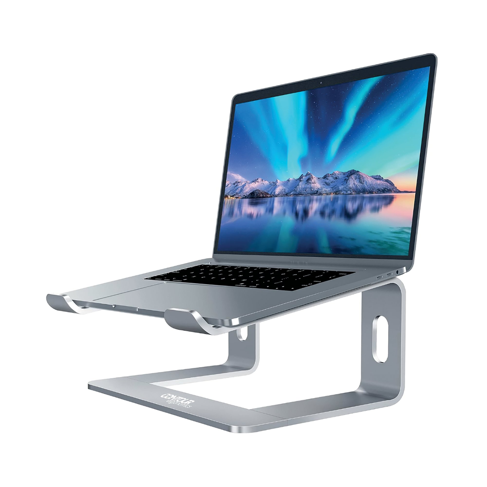 LAPTOP RISER STAND 17IN SILVER