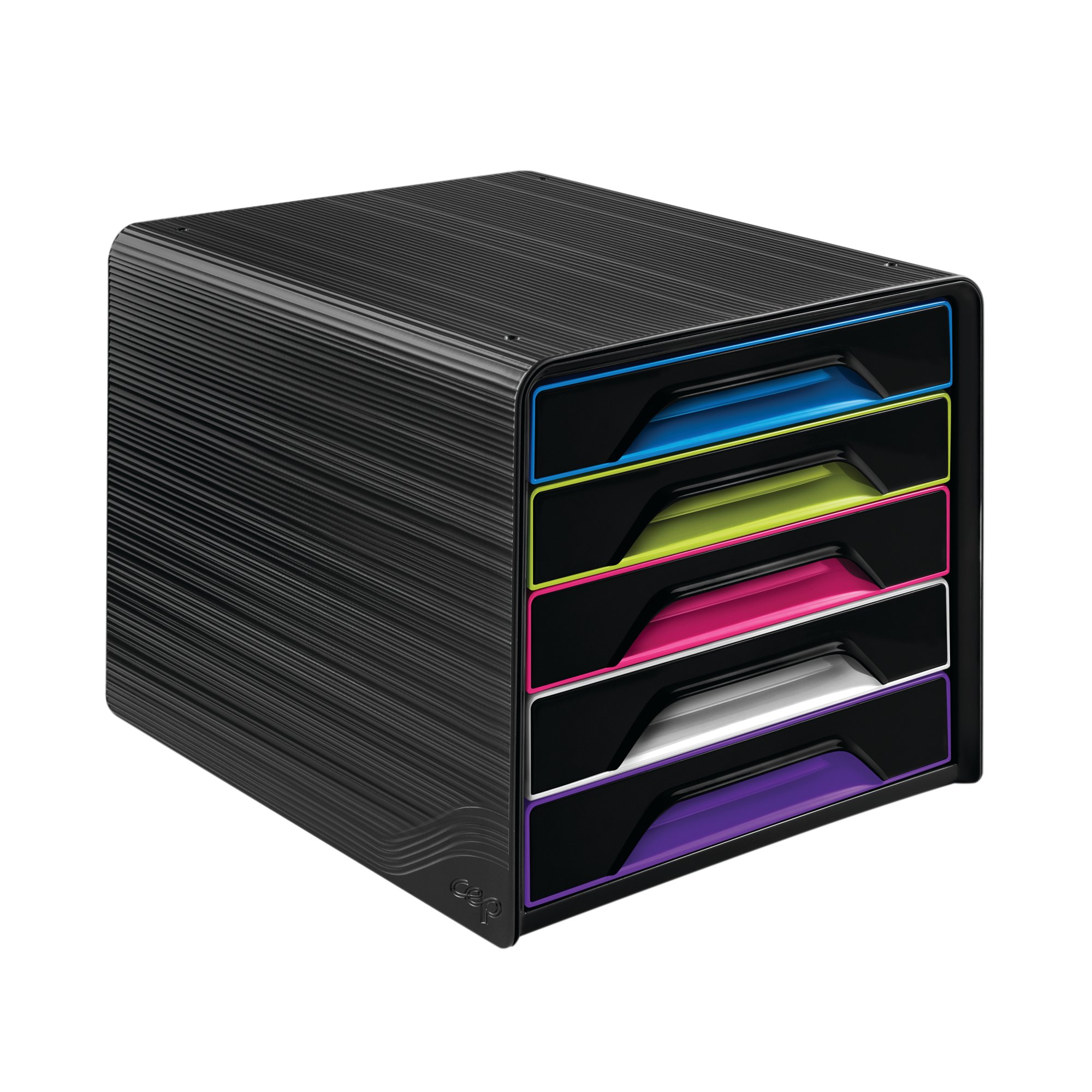 CEP SMOOVE 5 DRAWER MODULE BLK/AST