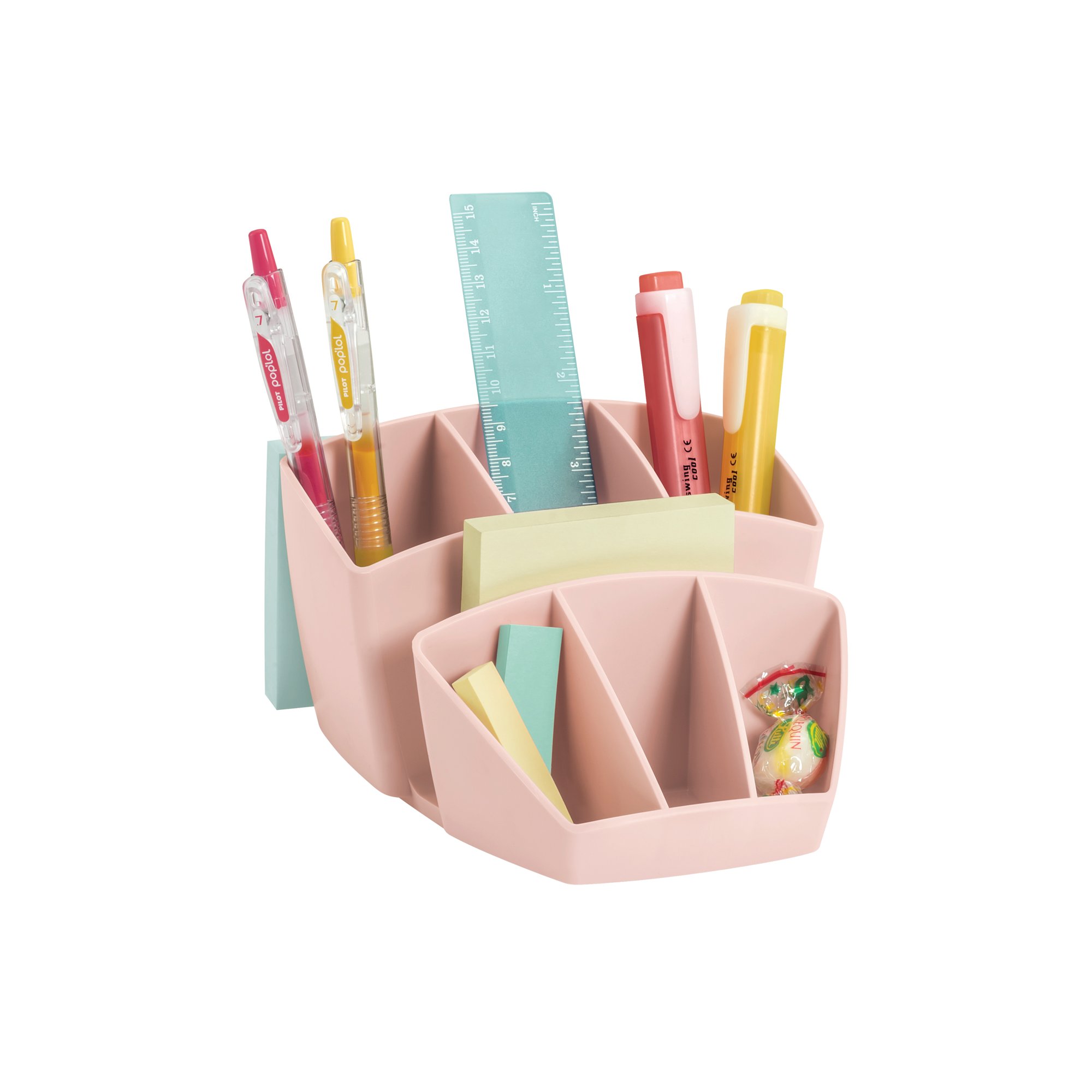 CEP MINERAL DESK TIDY PINK