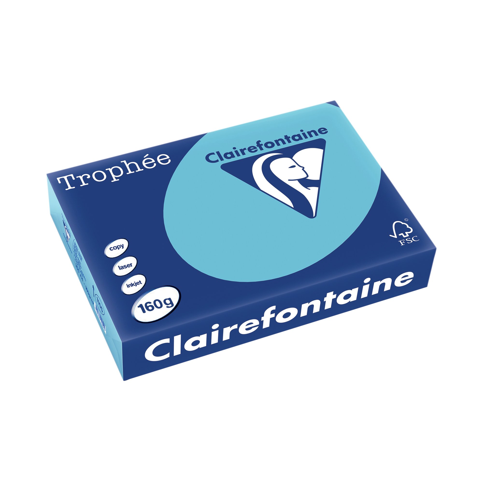TROPHEE CARD A4 160GM DK BLUE PK250