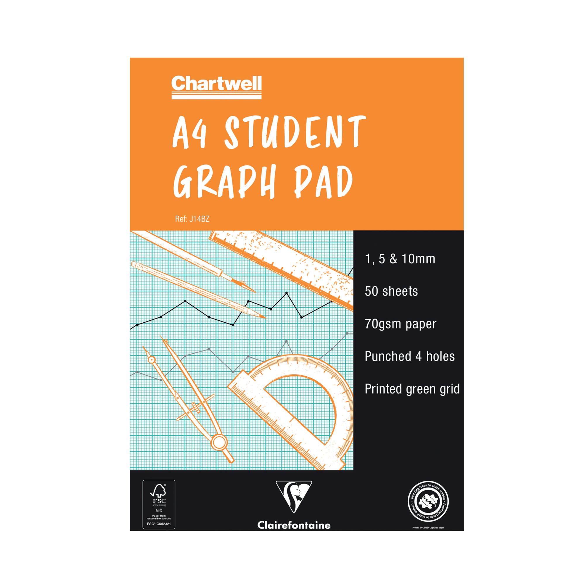 CHARTWELL STUDENT GRAPH PAD A4
