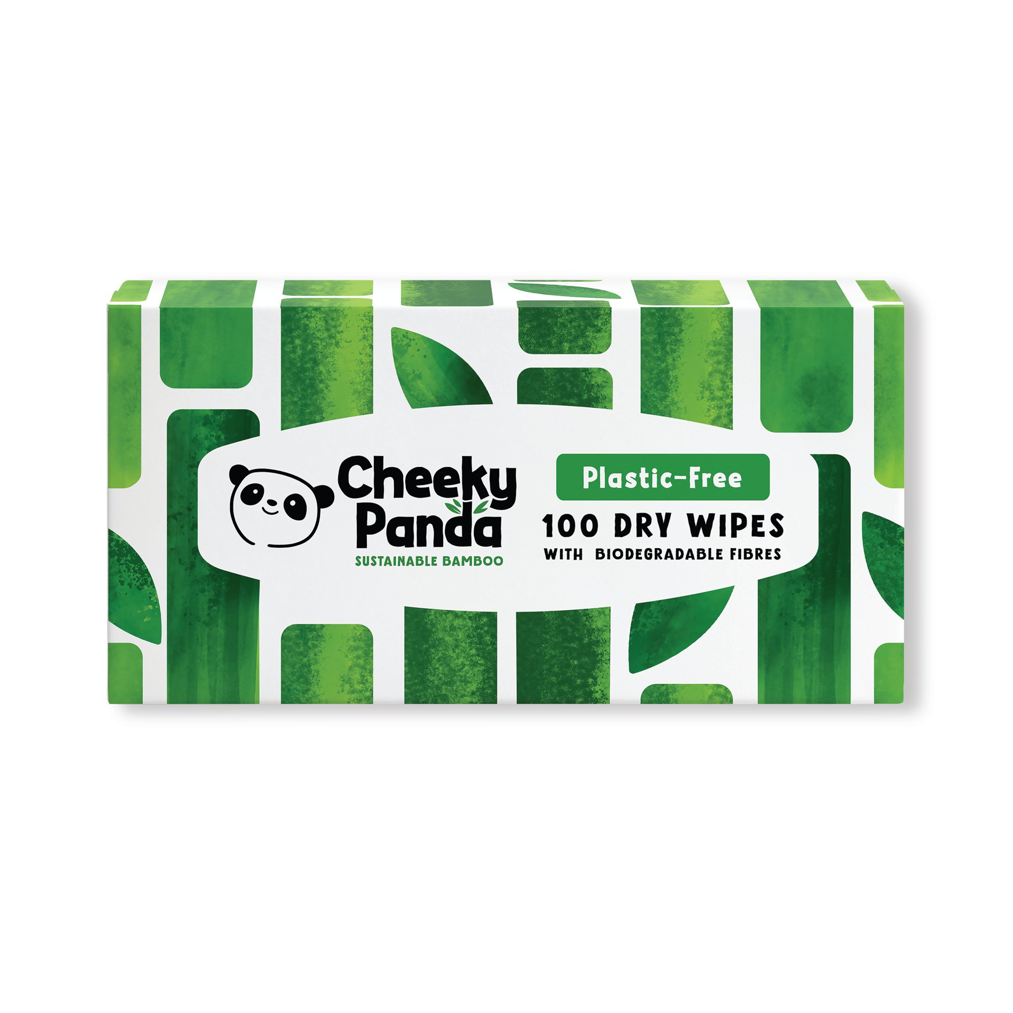 CHEEKY PANDA BIO DRY WIPES X100 PK6