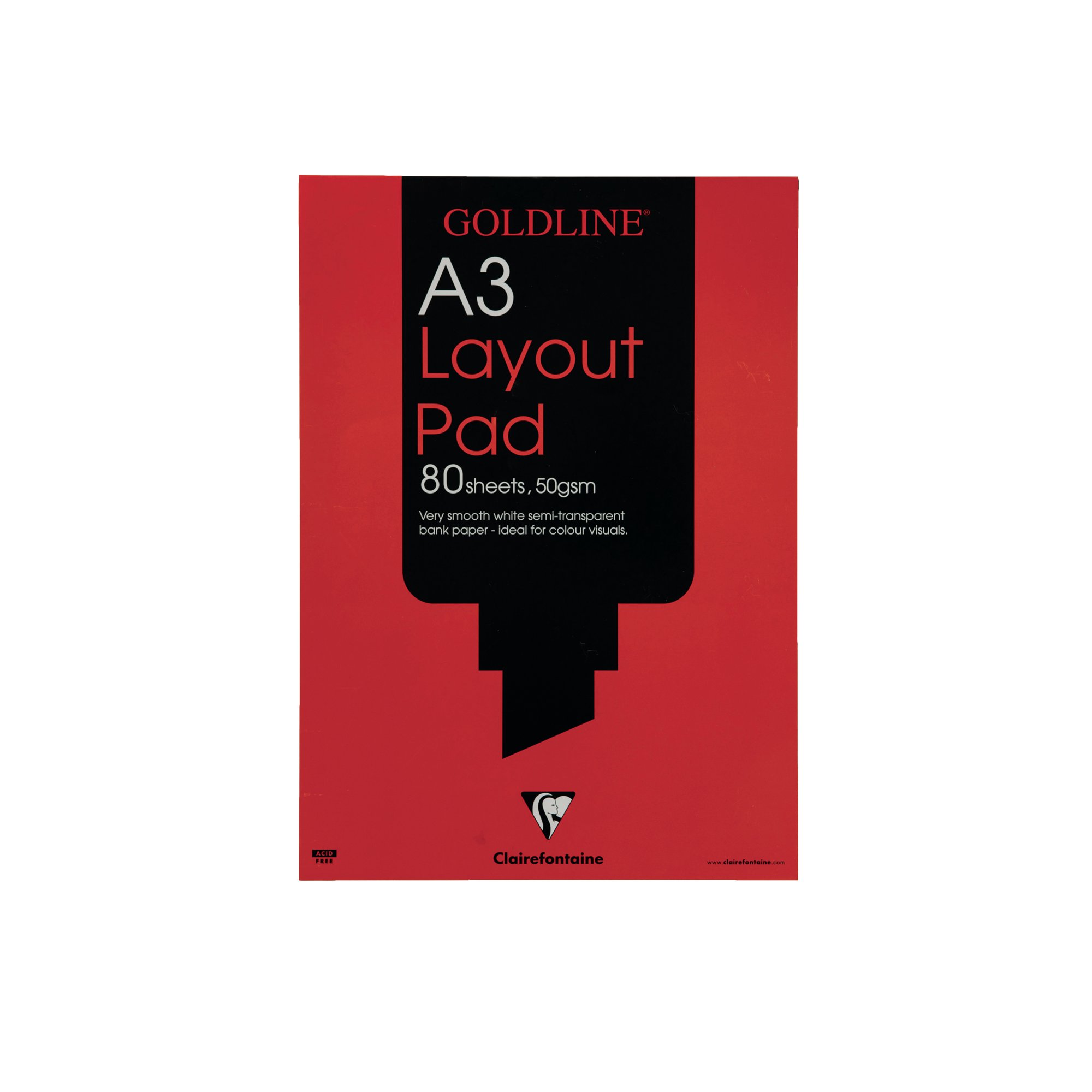 GOLDLINE LAYOUT PAD 50GSM 80 SH A3