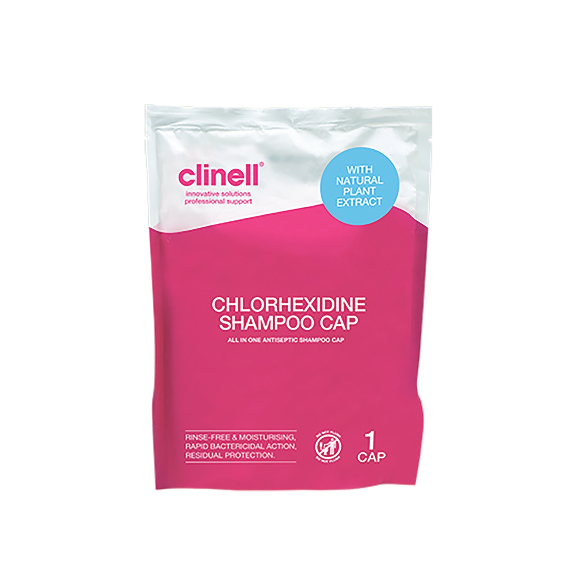 CLINELL CHLORHEXIDINE SHAMPOO CAP
