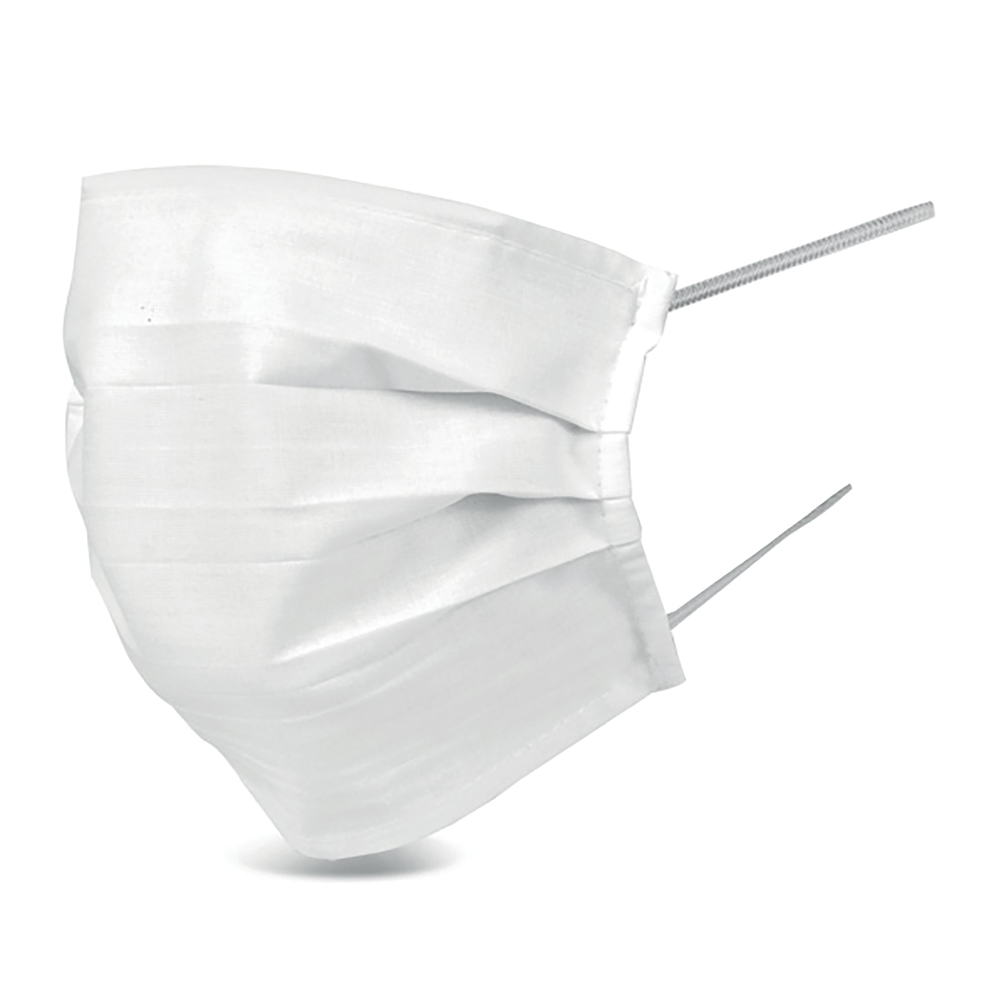 BEESWIFT COTTON FACE MASK WHITE