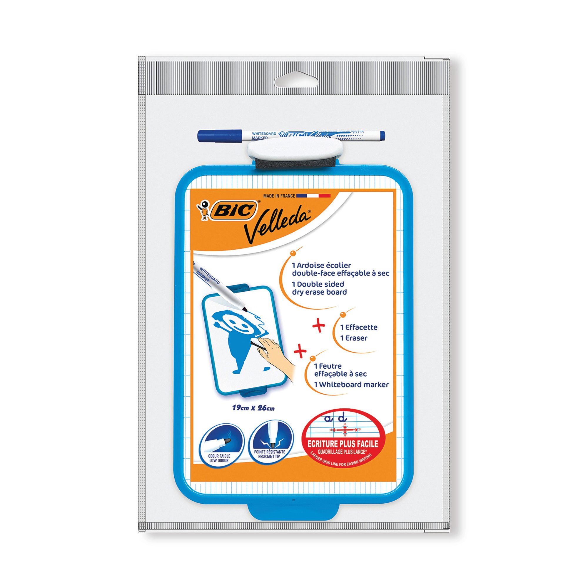 BIC VELLEDA DRYWIPE BOARD 190X260MM