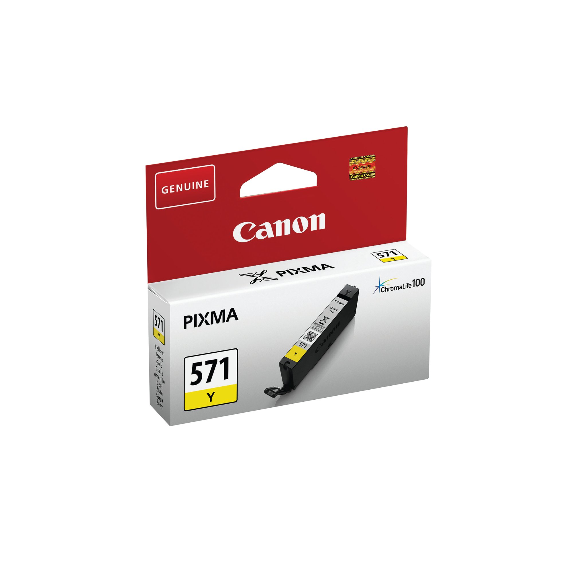 CANON CLI-571Y INK CART YELLOW