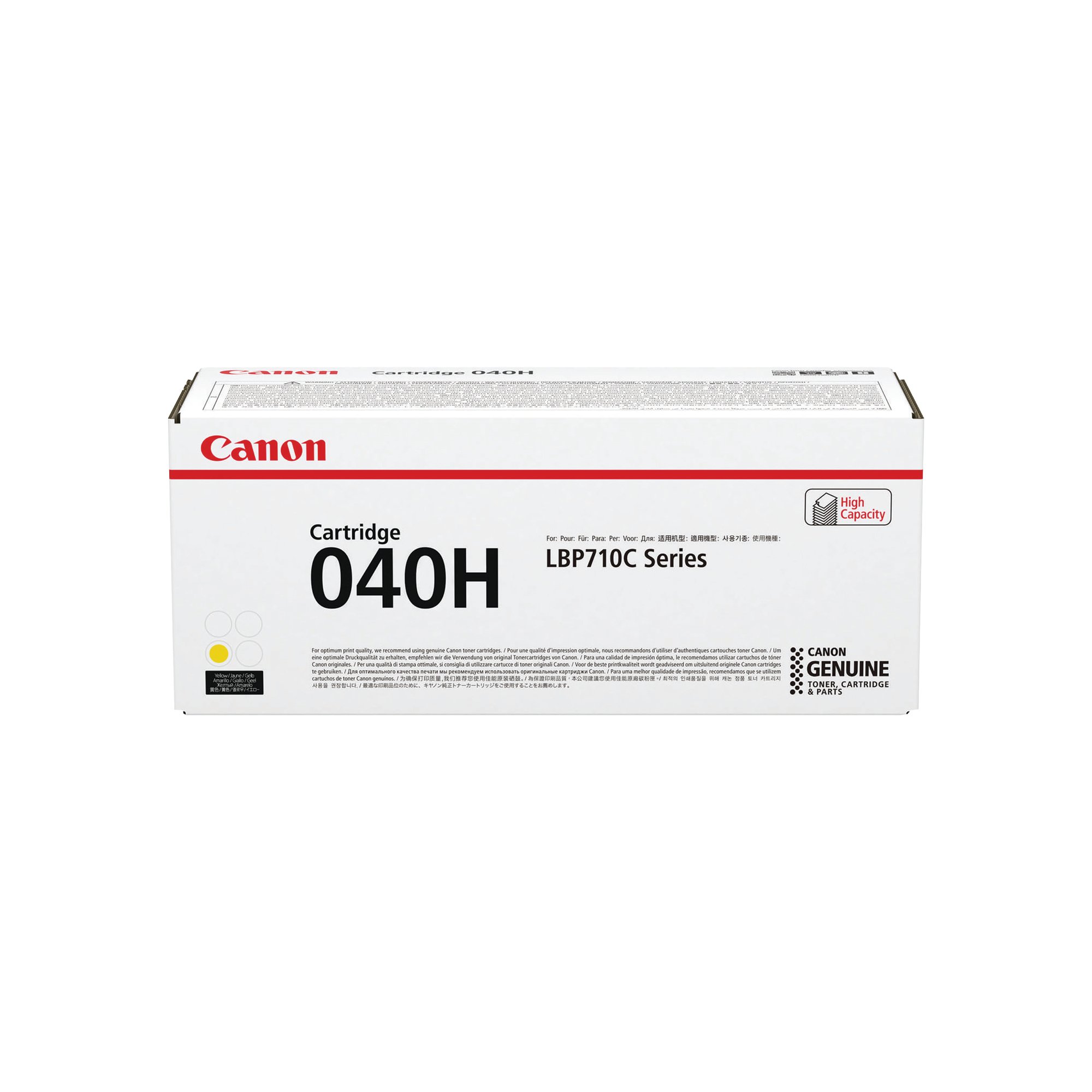 CANON 040H TONER CARTRIDGE HY YELLOW