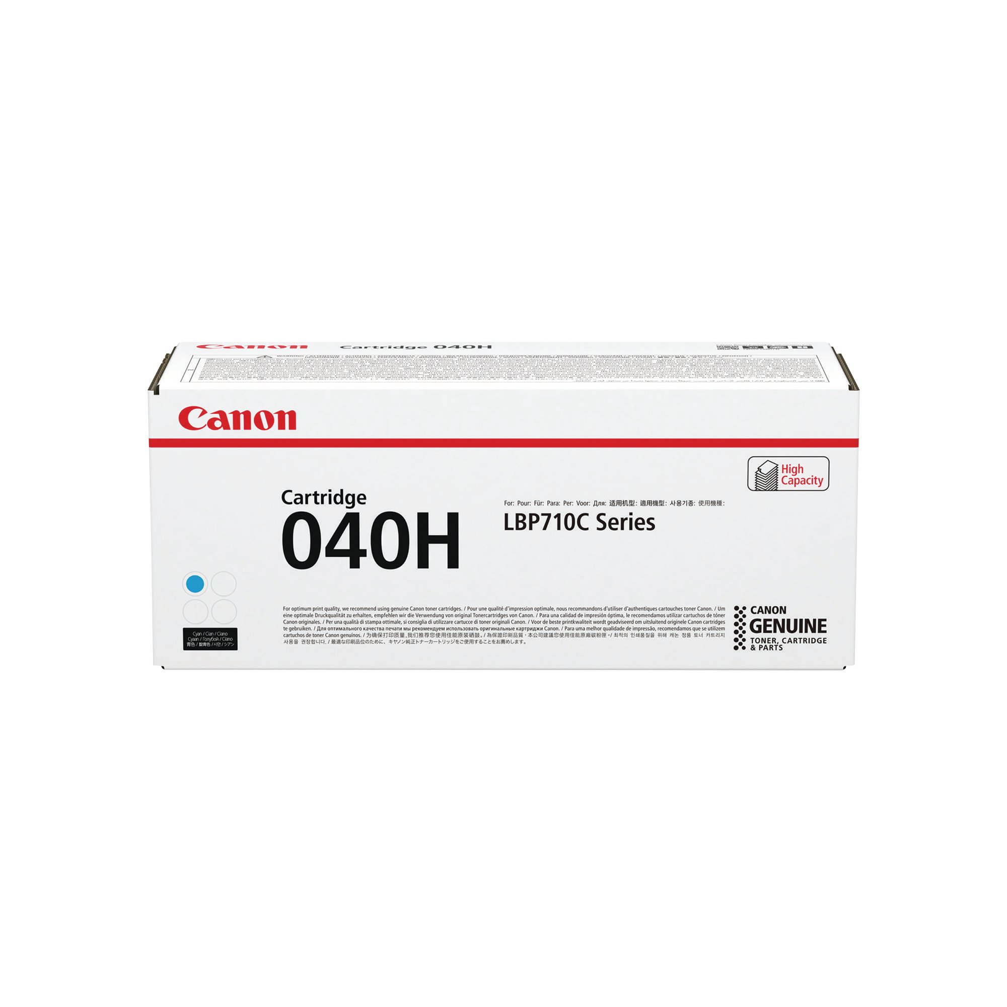 CANON 040H TONER CARTRIDGE HY CYAN