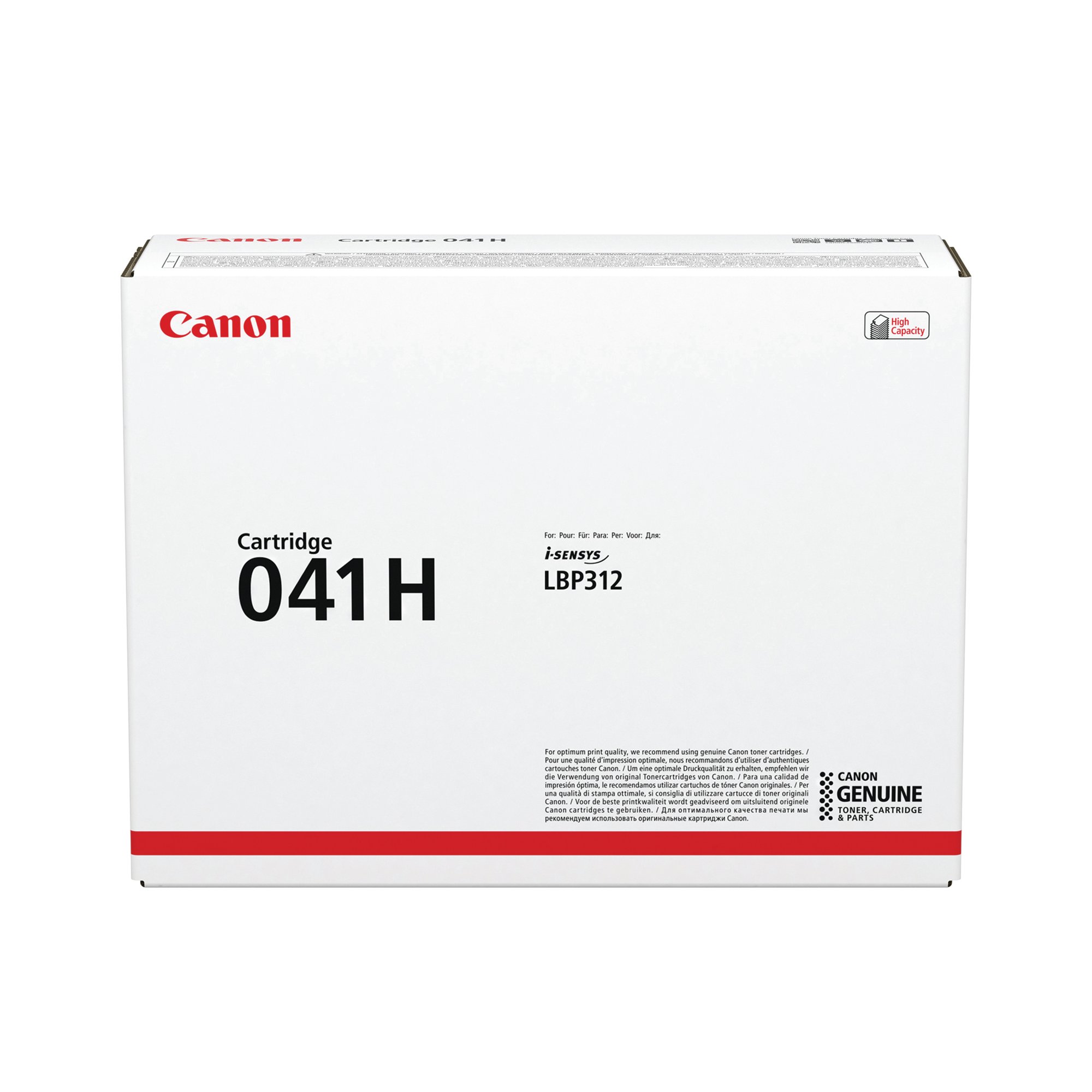 CANON 041H TONER CARTRIDGE HY BLK