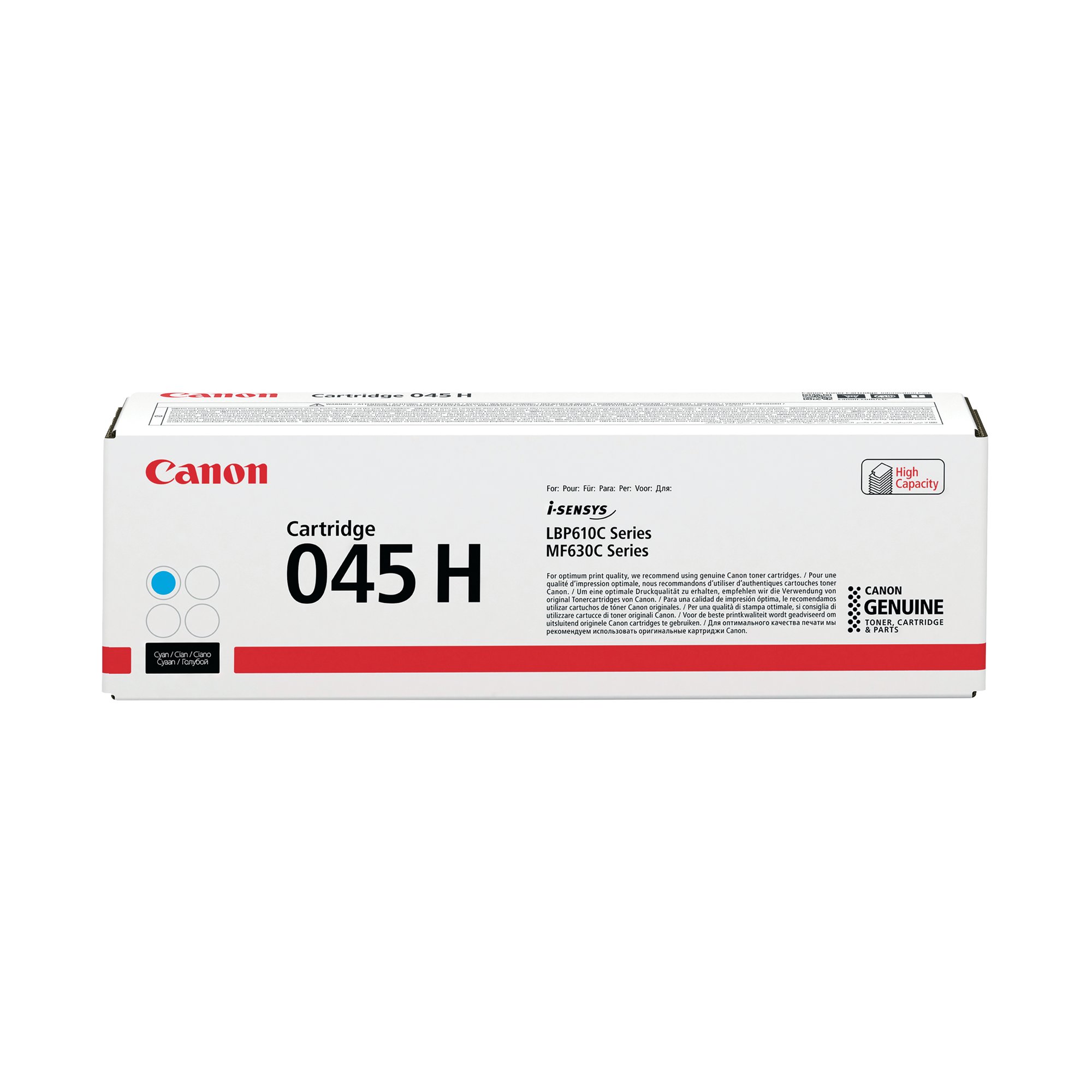 CANON 045H TONER CARTRIDGE HY CYAN