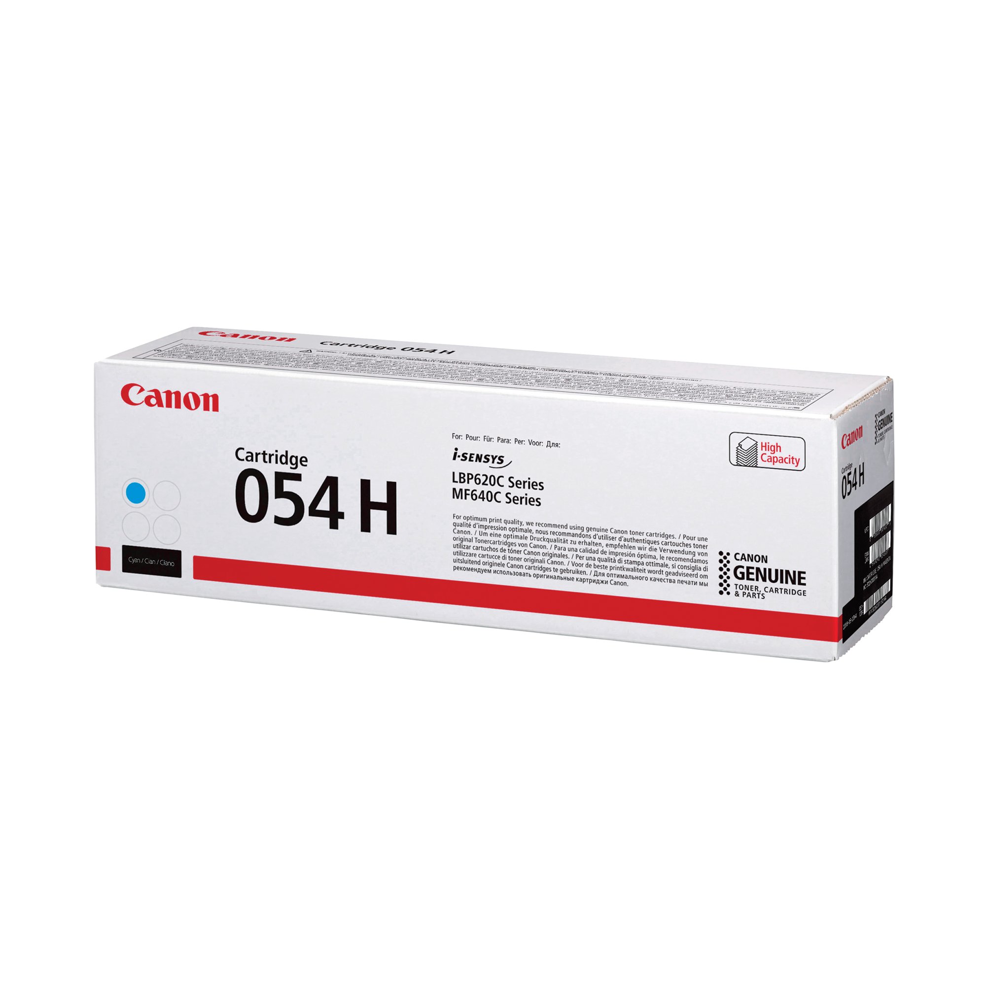 CANON 054H TONER CARTRIDGE HY CYAN